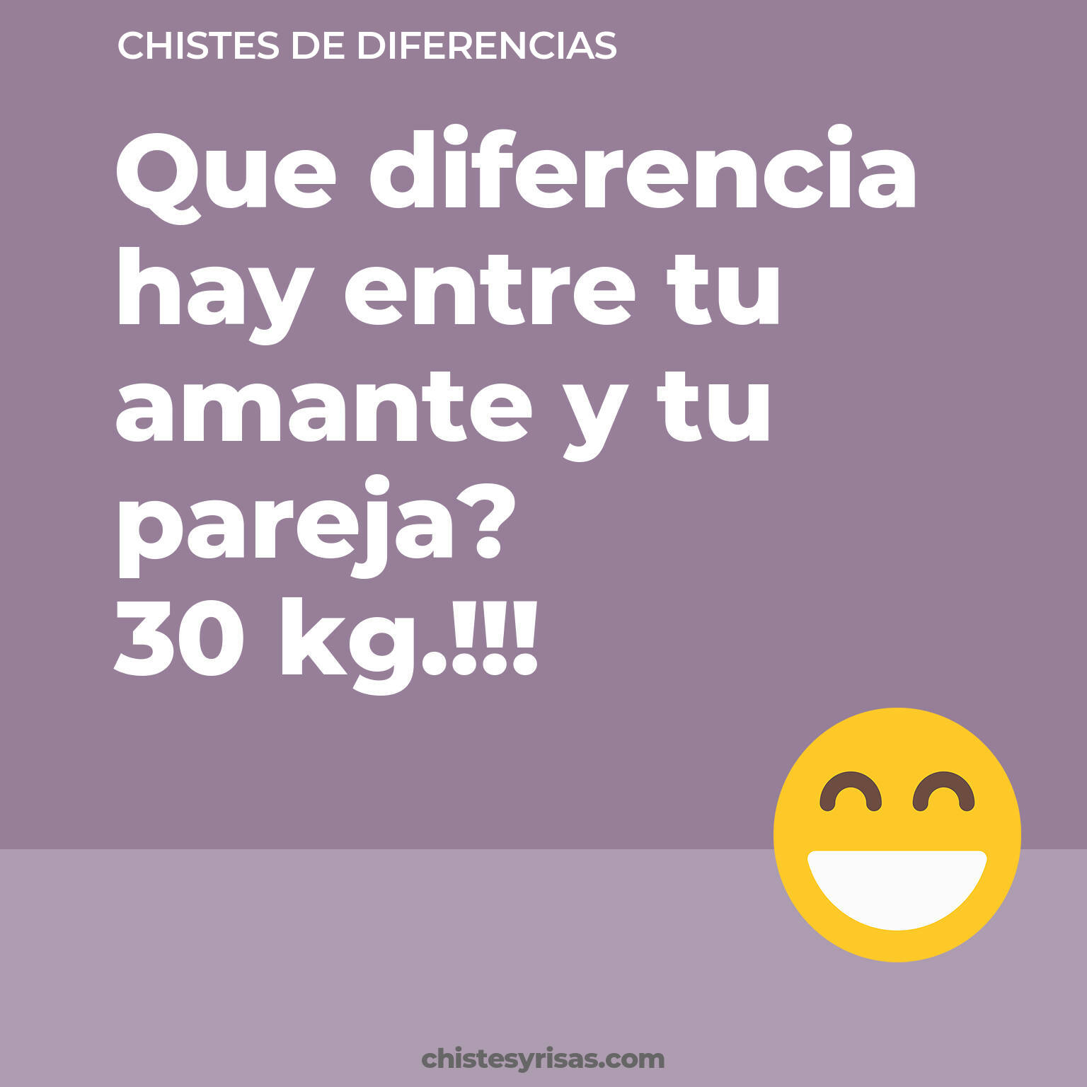 chistes de Diferencias más graciosos