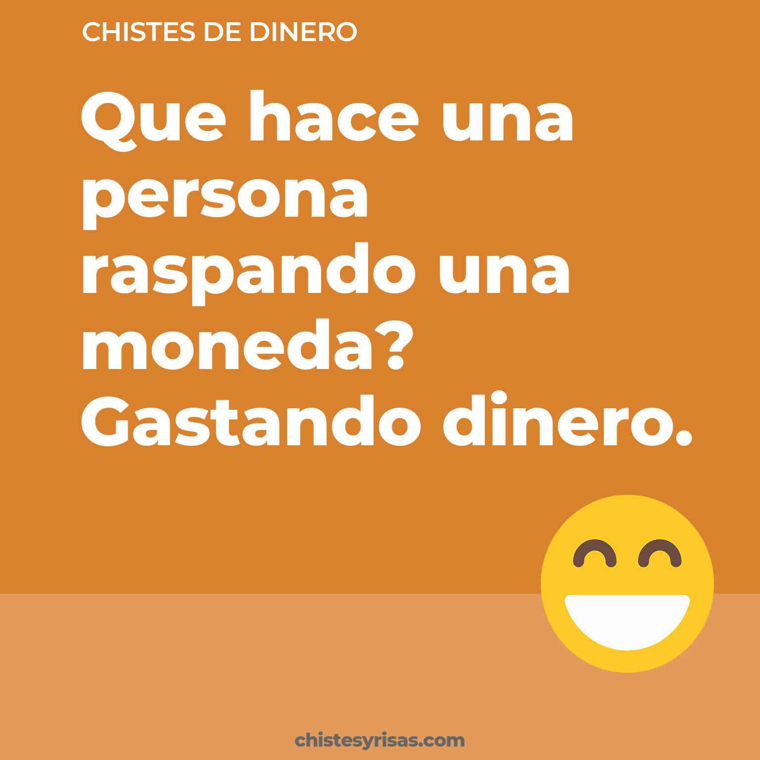 chistes de Dinero cortos