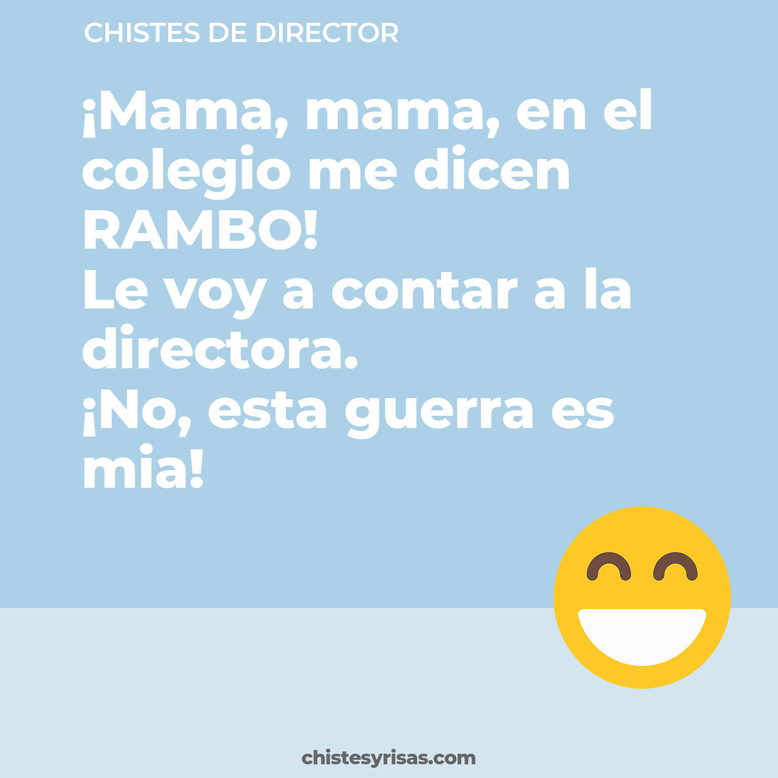 chistes de Director buenos