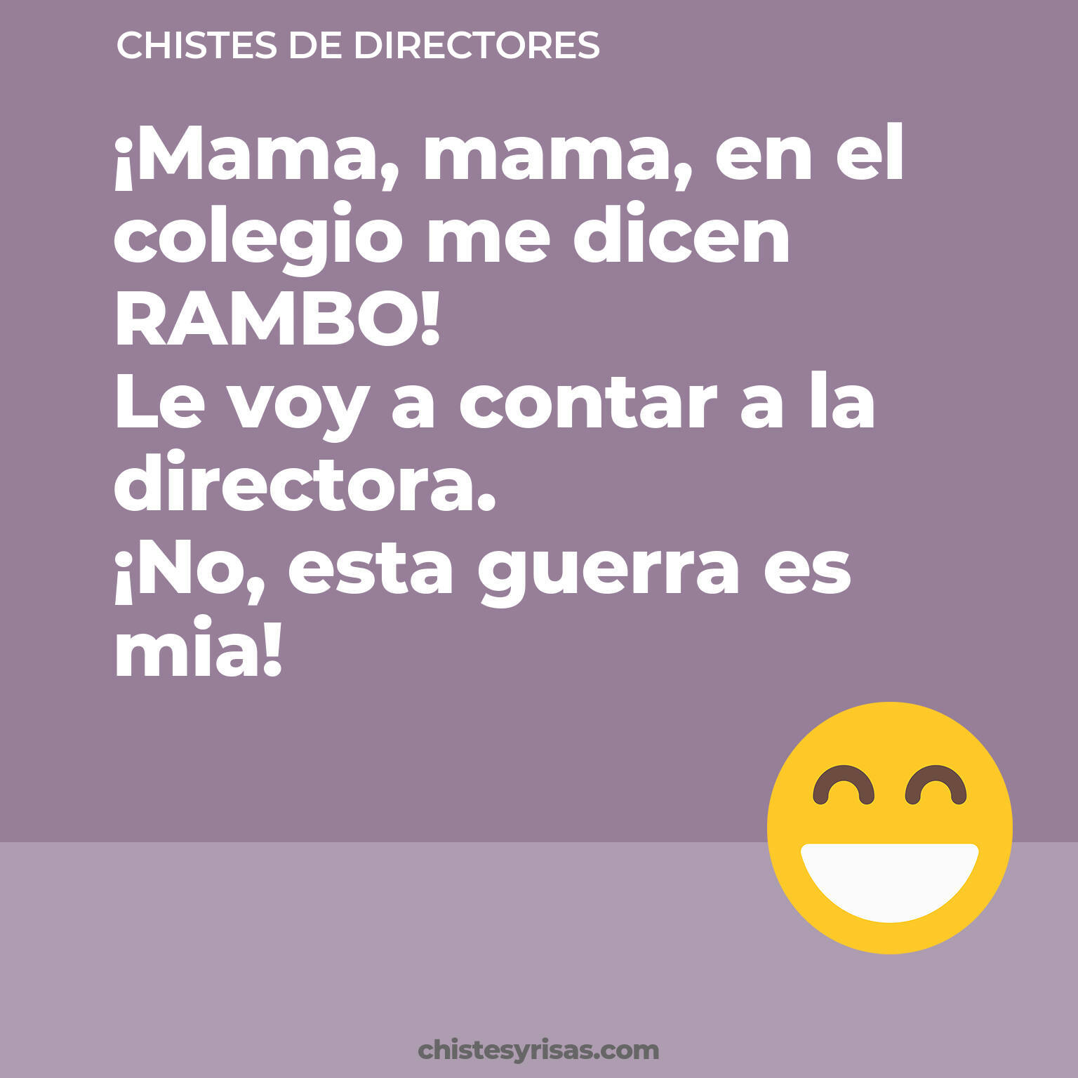 chistes de Directores buenos