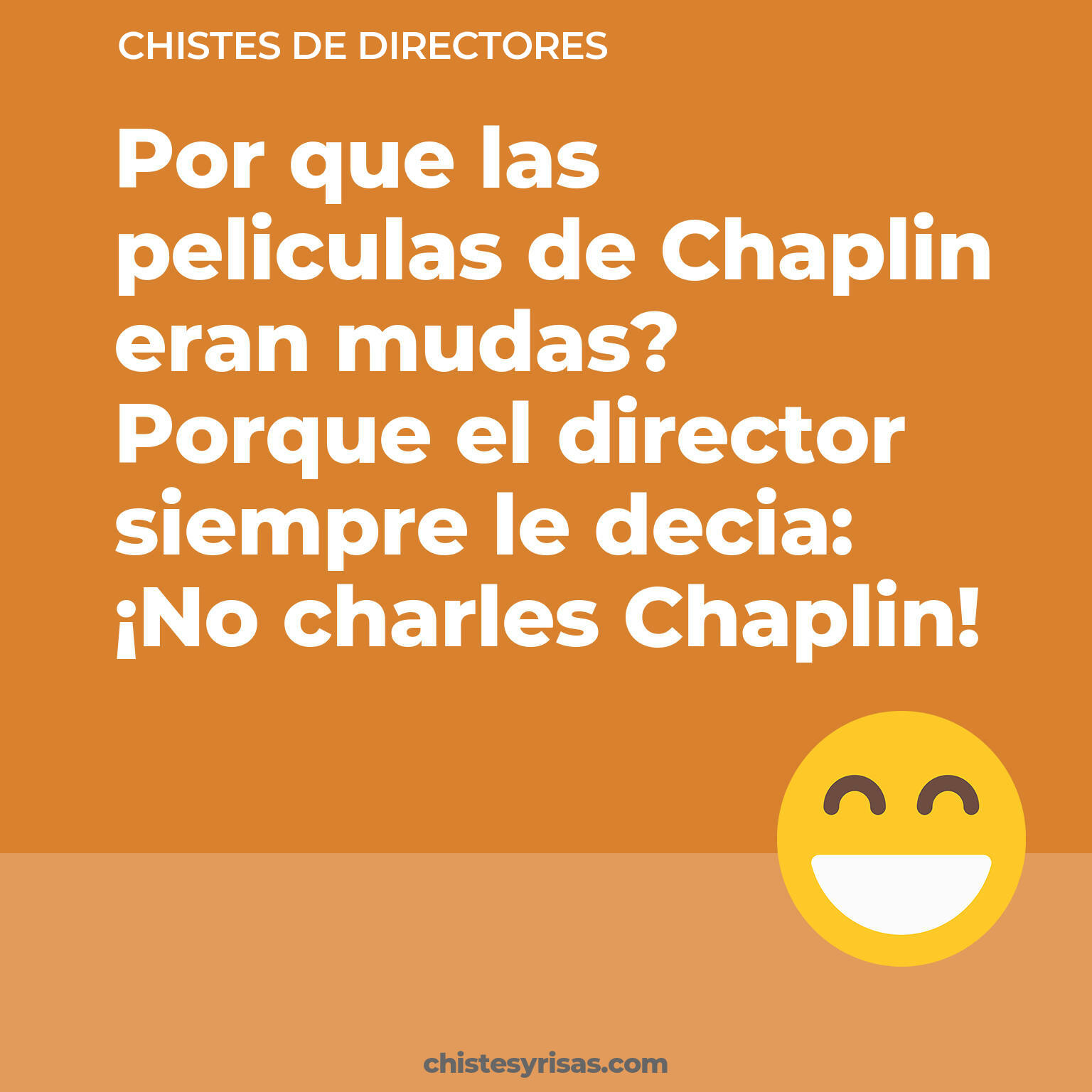 chistes de Directores cortos