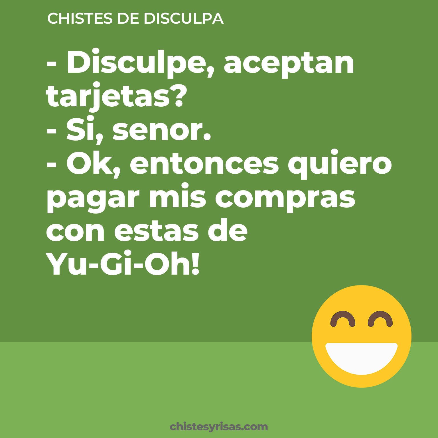 chistes de Disculpa buenos