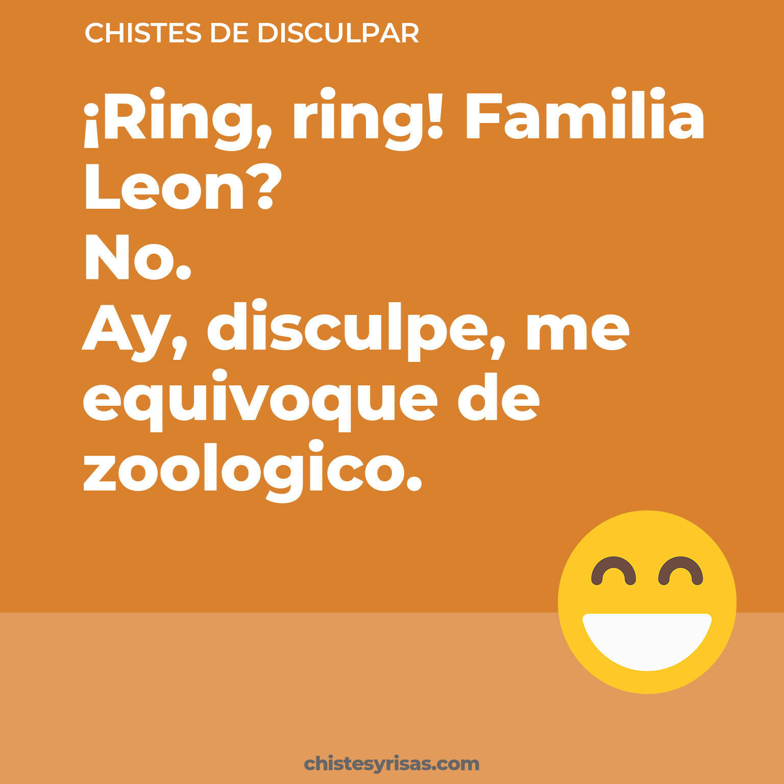 chistes de Disculpar más graciosos