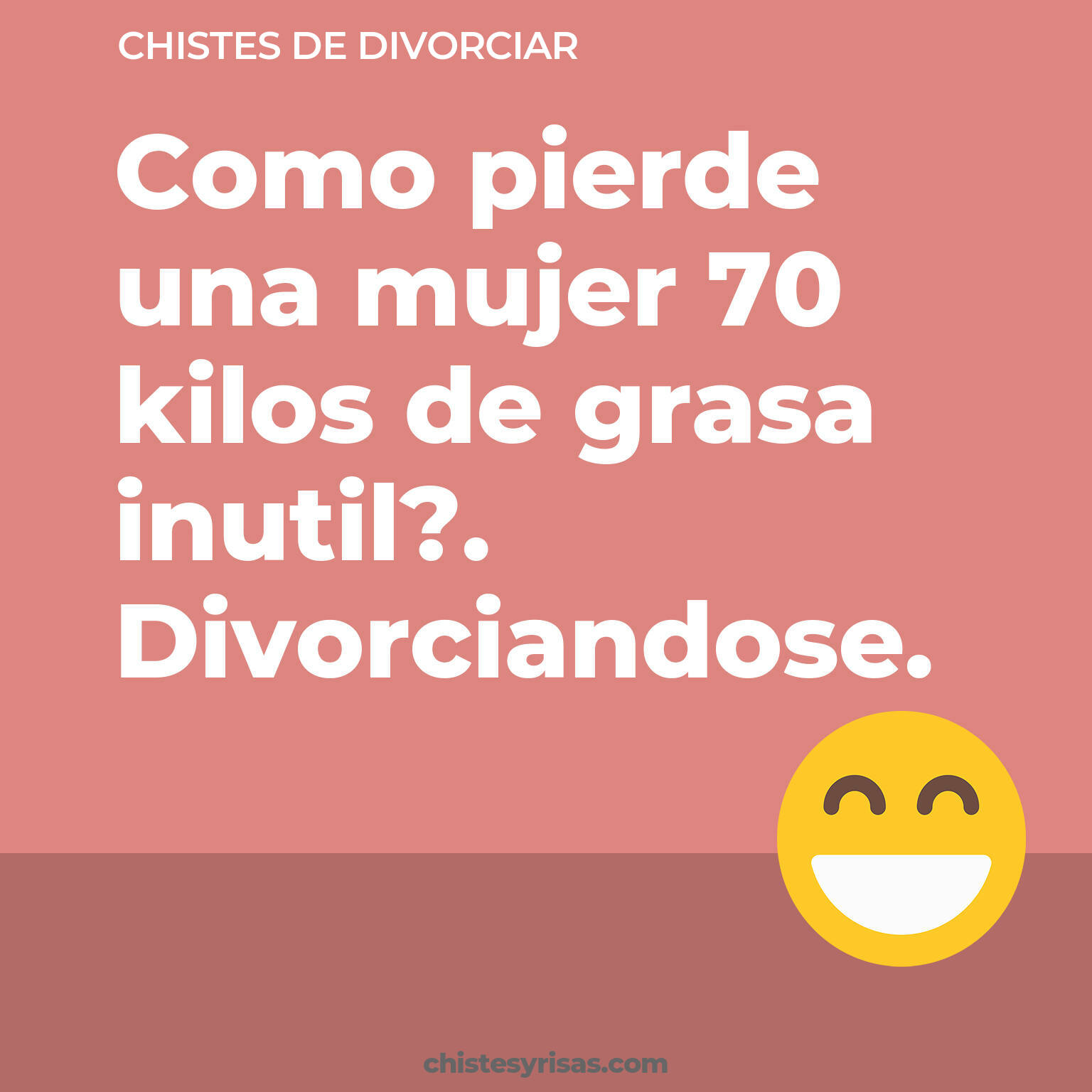 chistes de Divorciar buenos