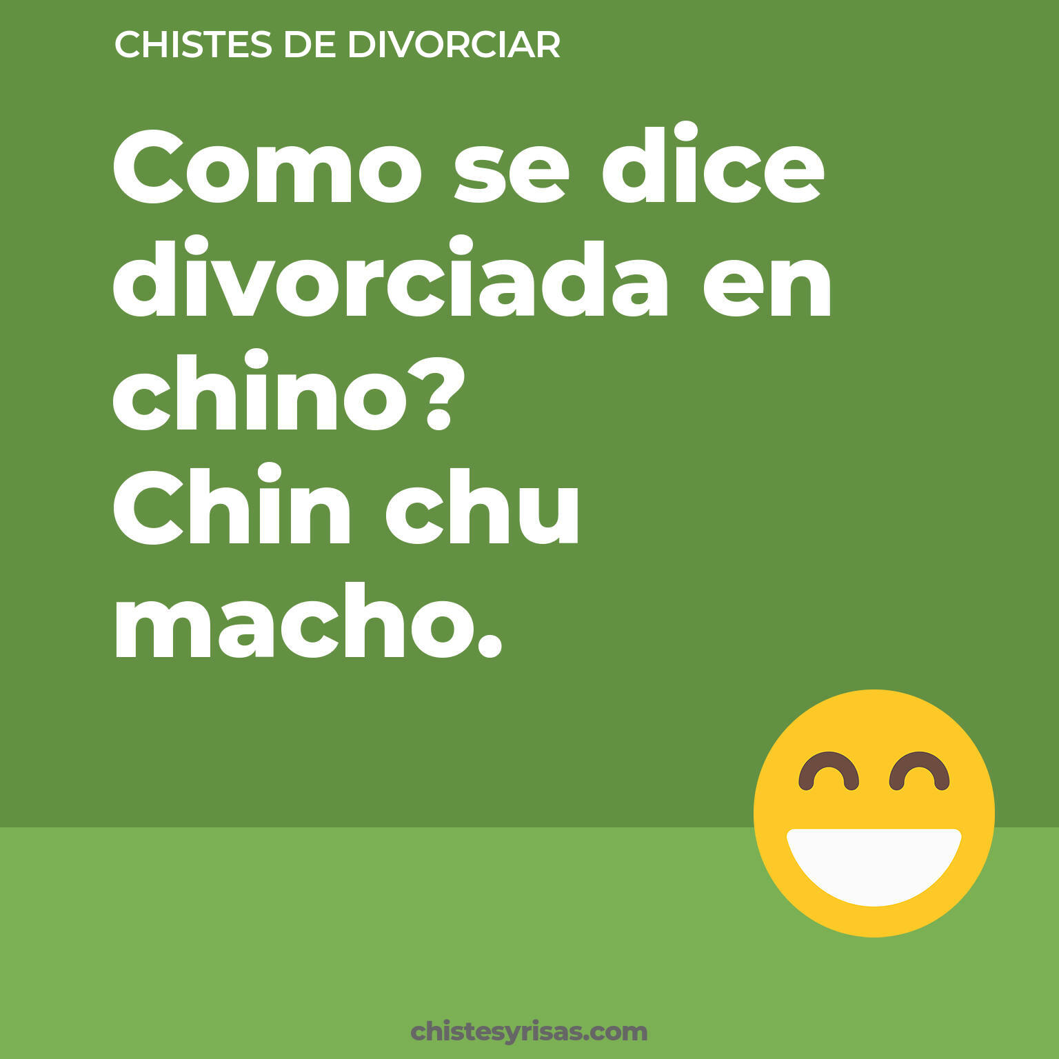 chistes de Divorciar más graciosos