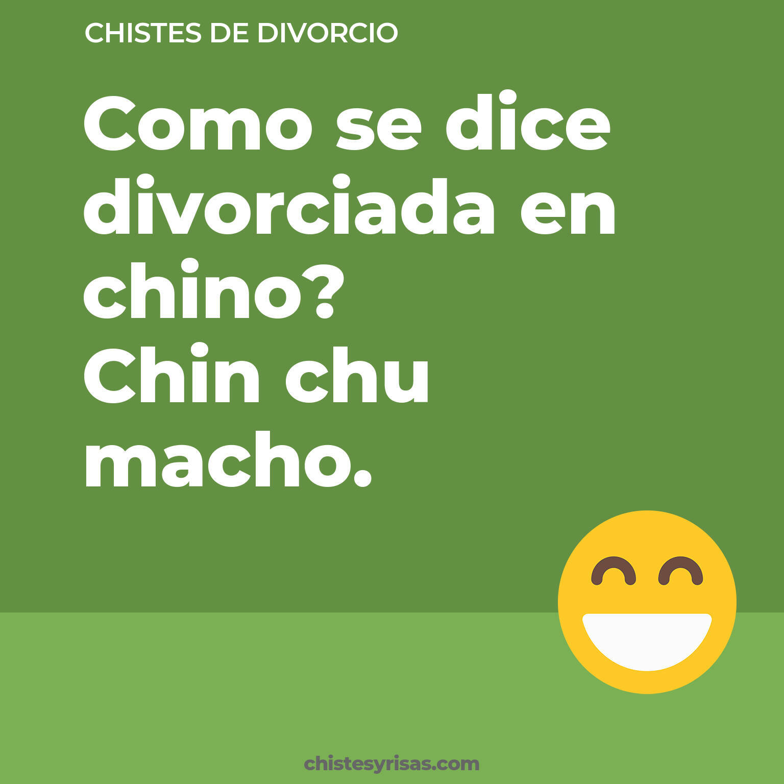 chistes de Divorcio más graciosos