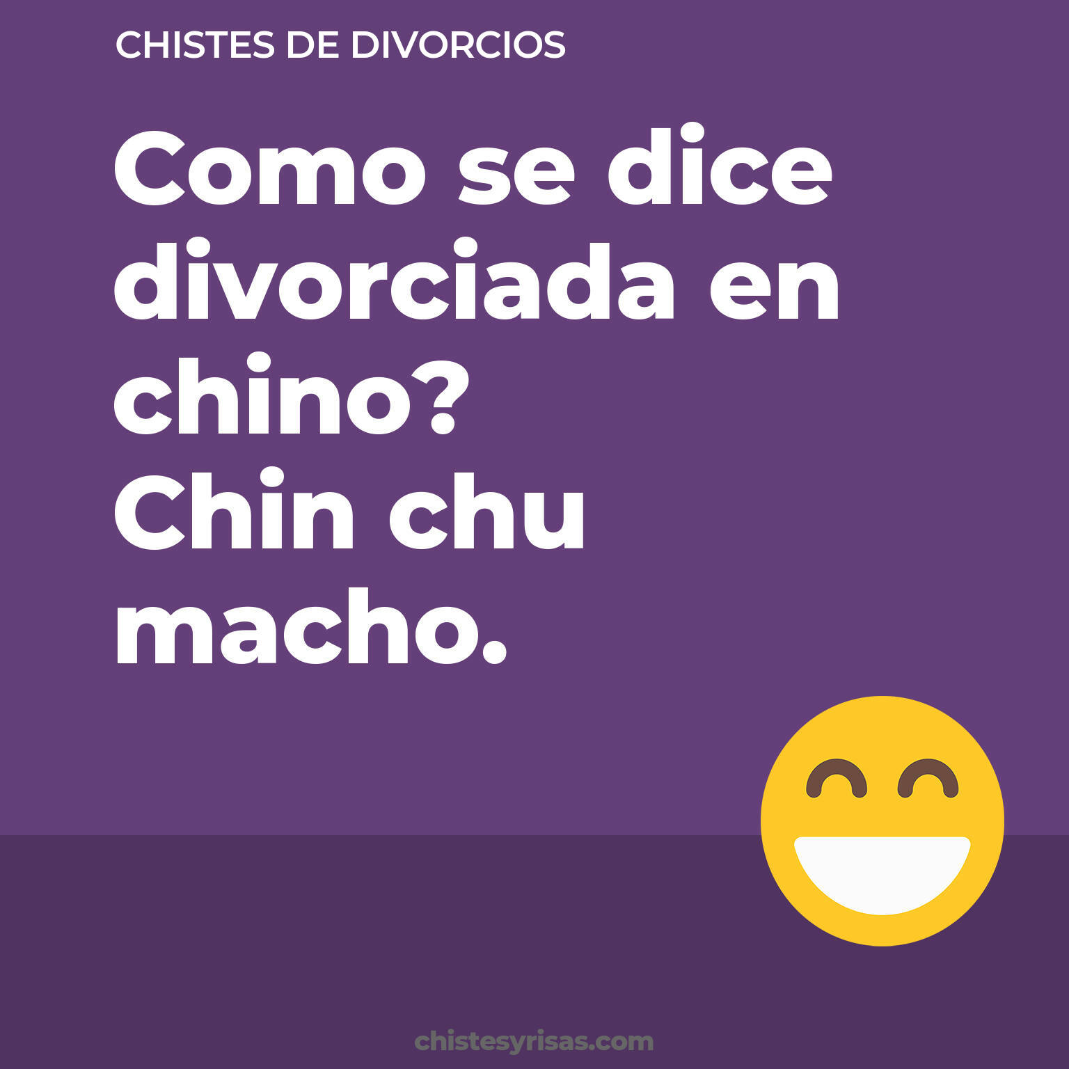 chistes de Divorcios más graciosos