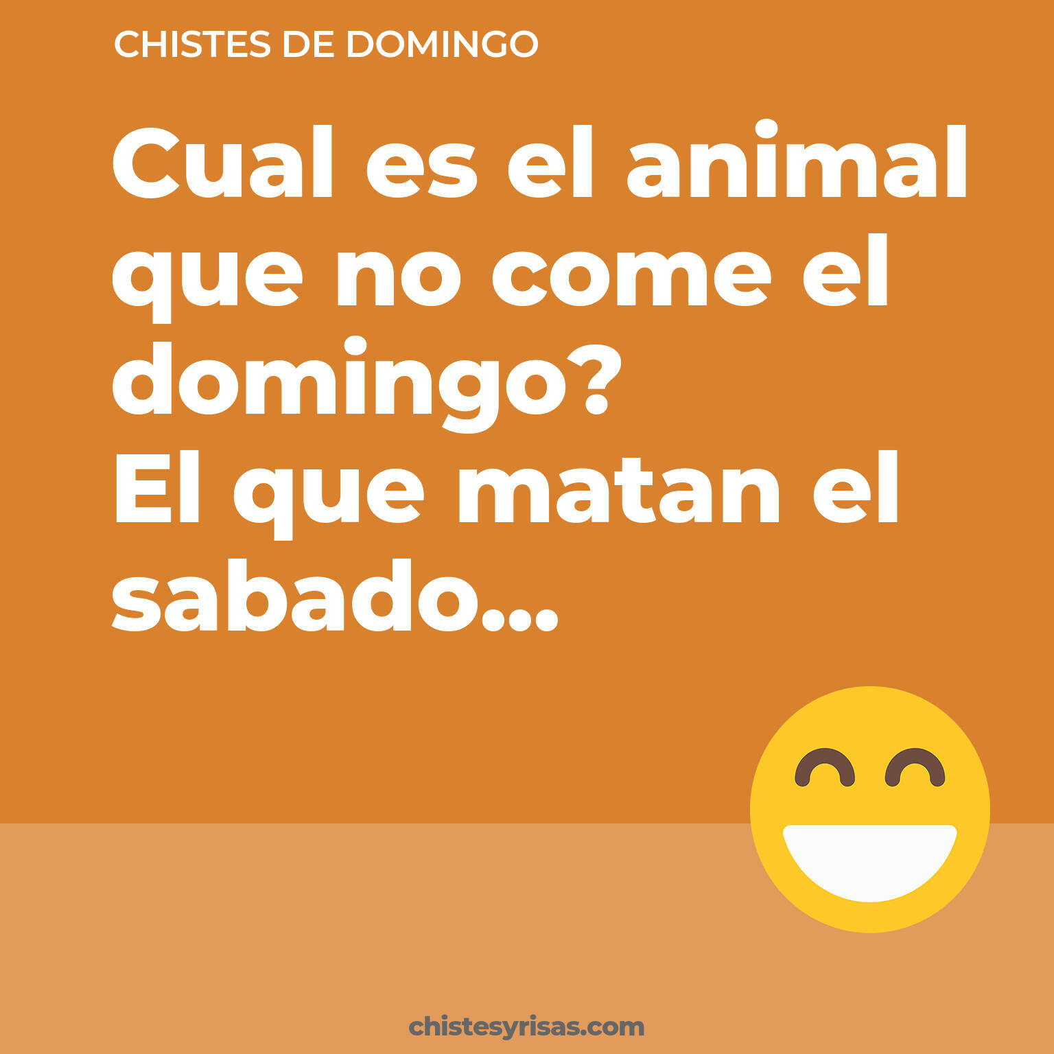 chistes de Domingo buenos