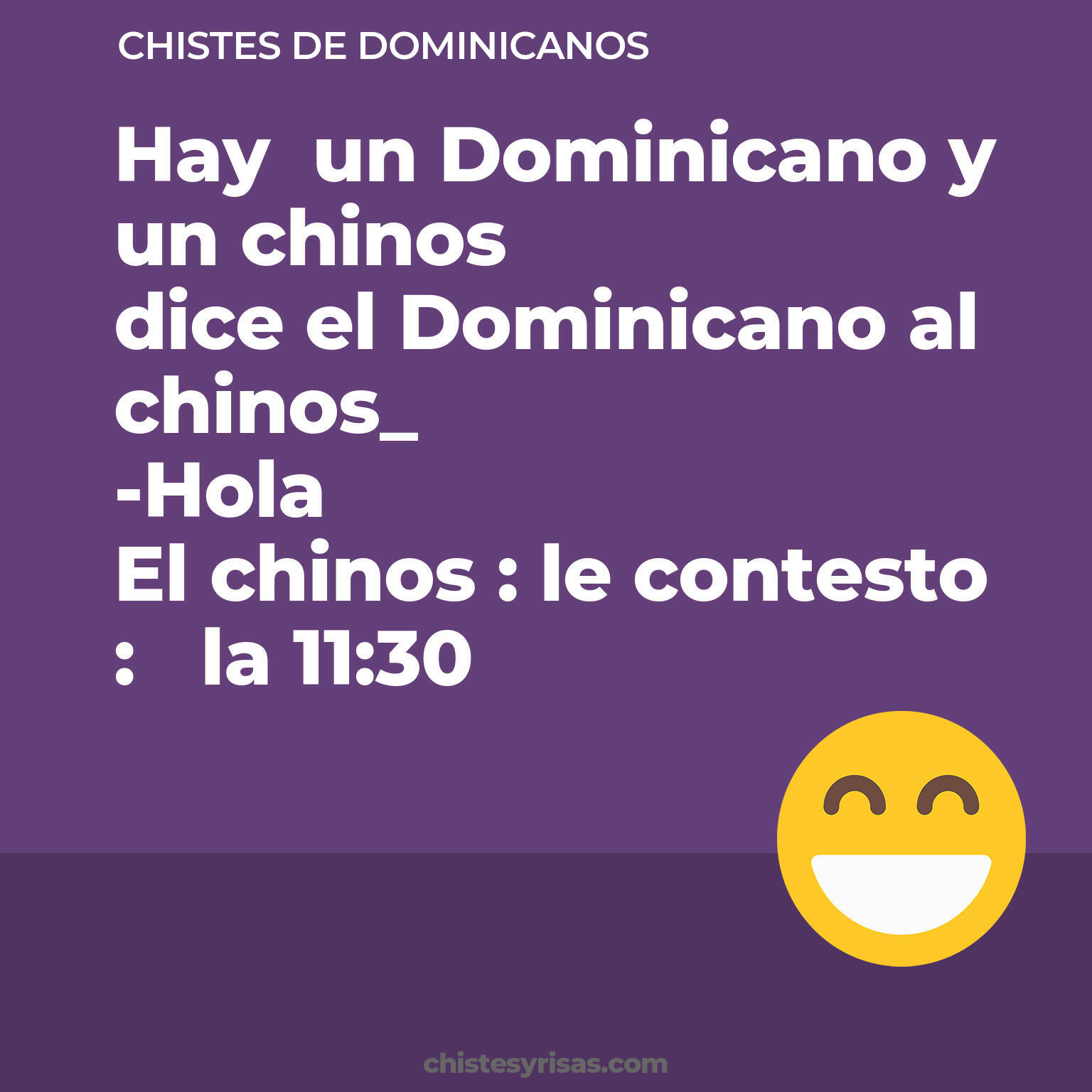 chistes de Dominicanos más graciosos