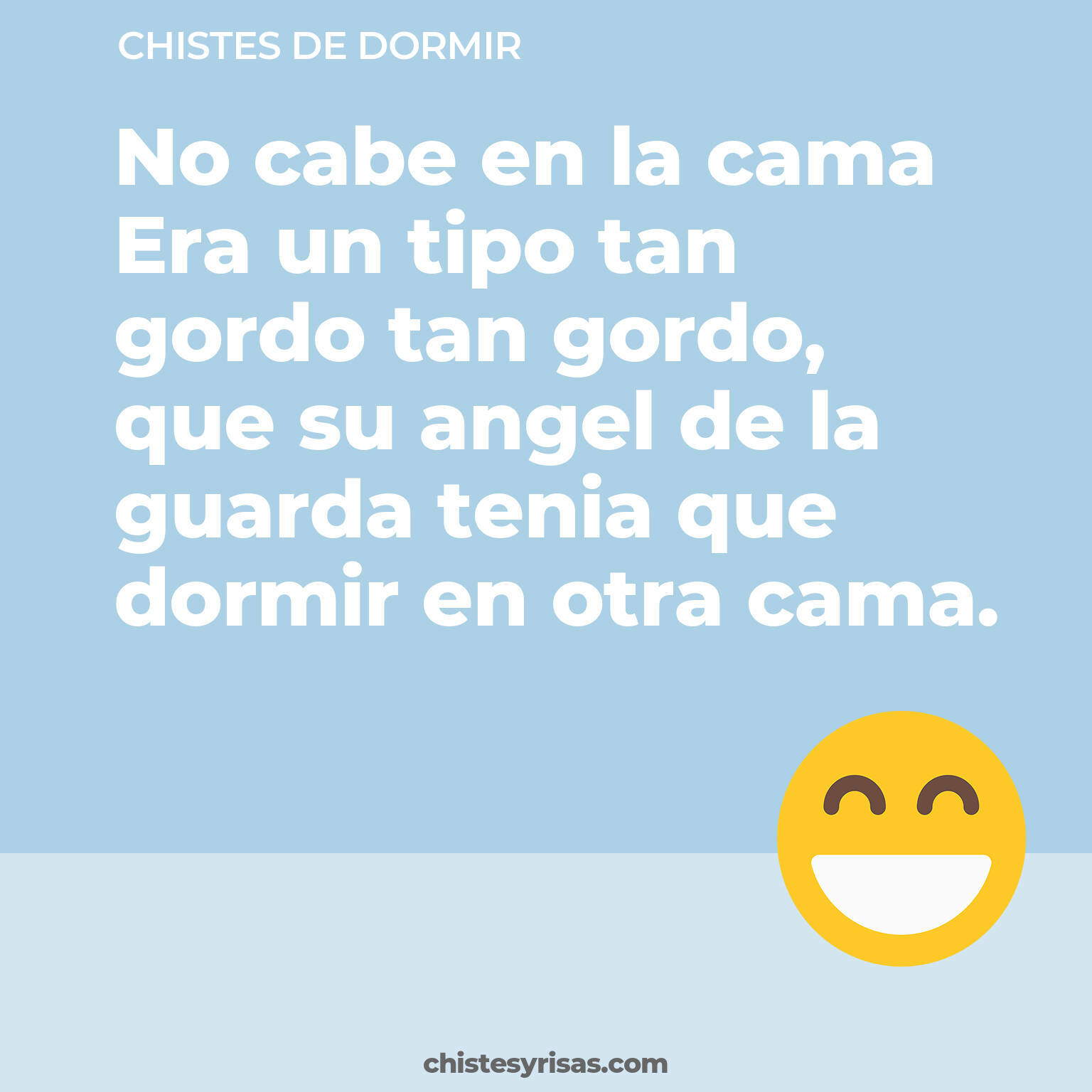 chistes de Dormir cortos