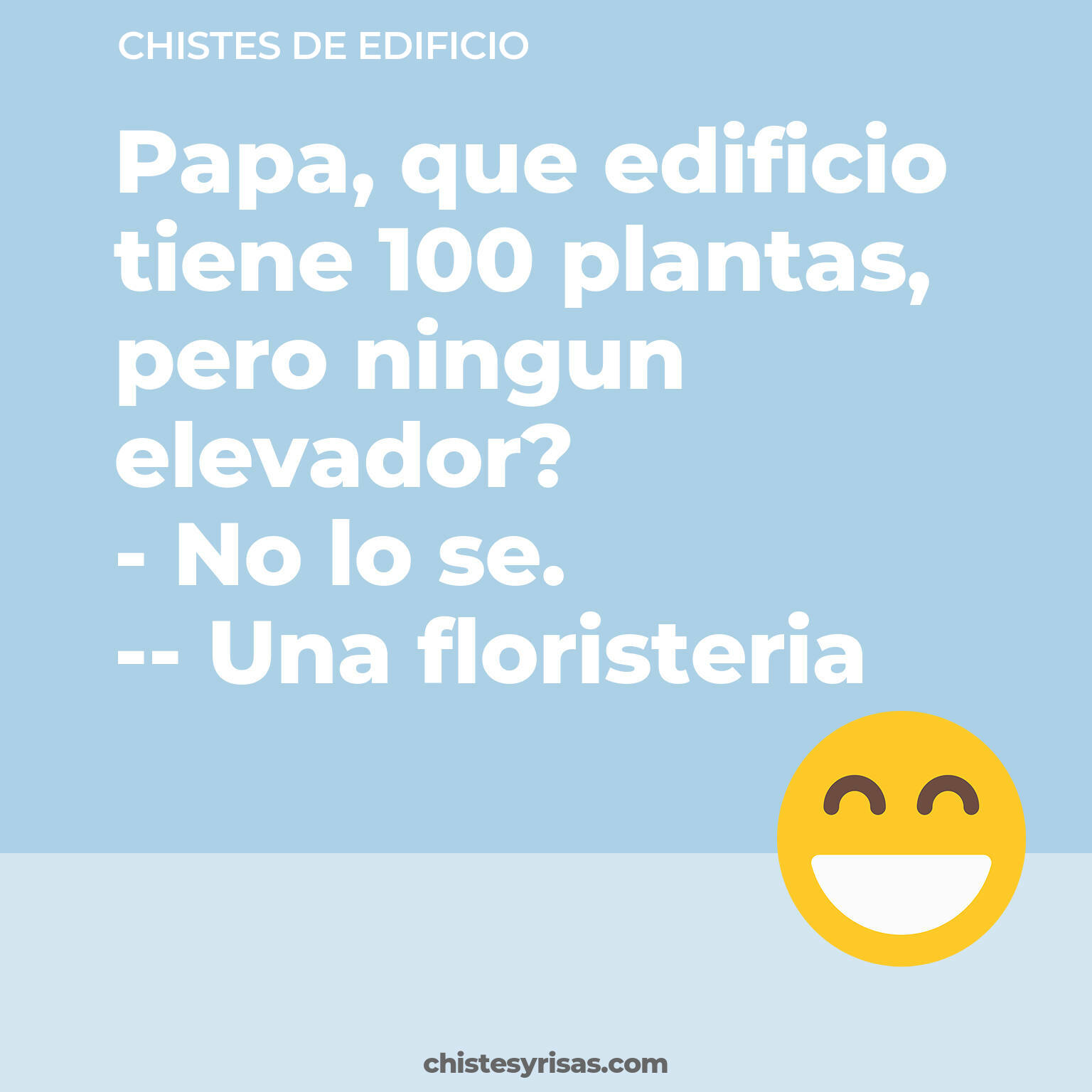 chistes de Edificio buenos foto para reir