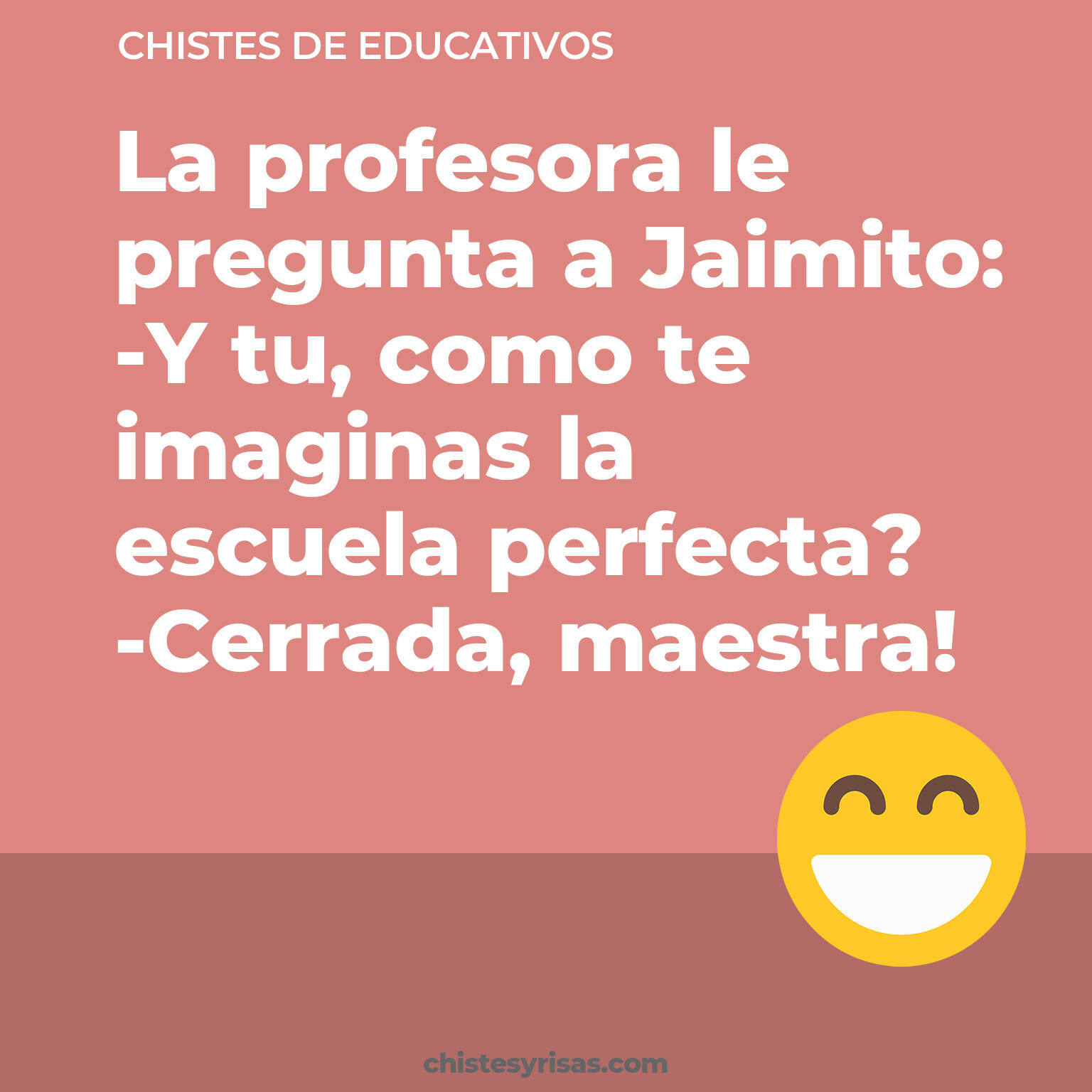 chistes de Educativos buenos