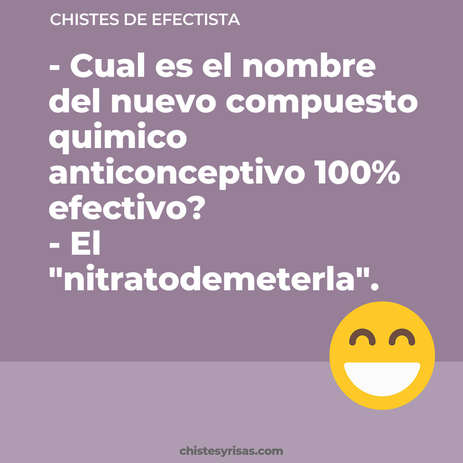 chistes de Efectista buenos