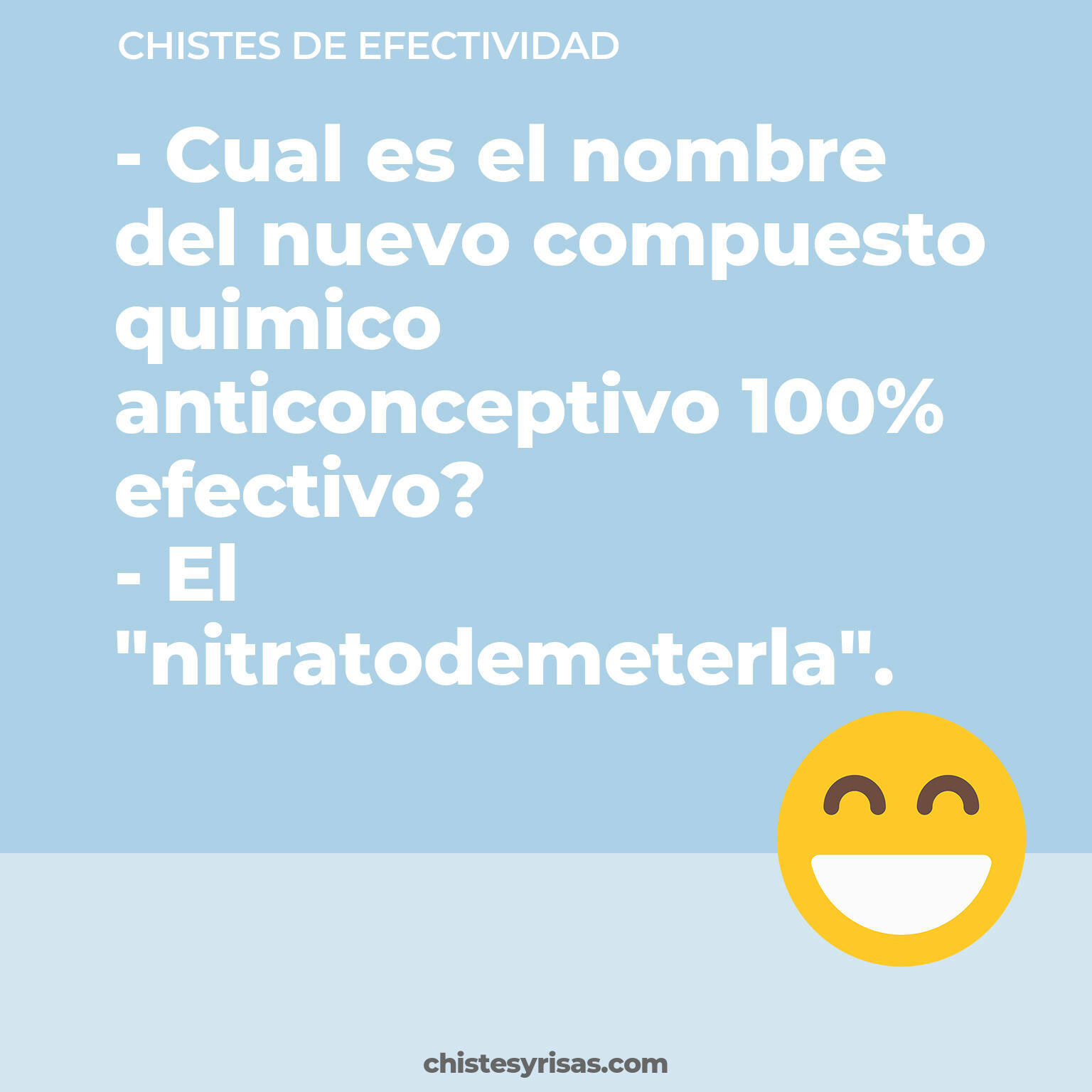 chistes de Efectividad buenos