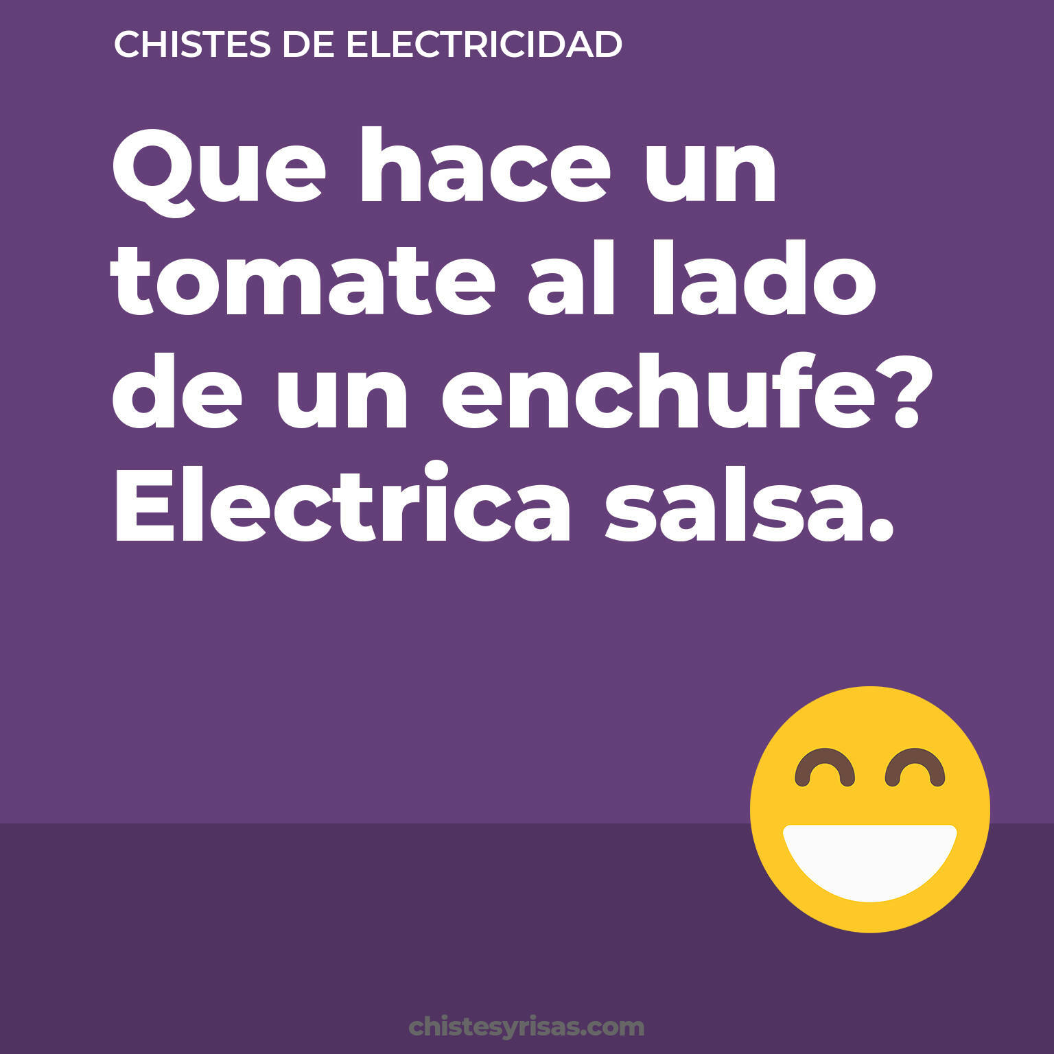 chistes de Electricidad buenos