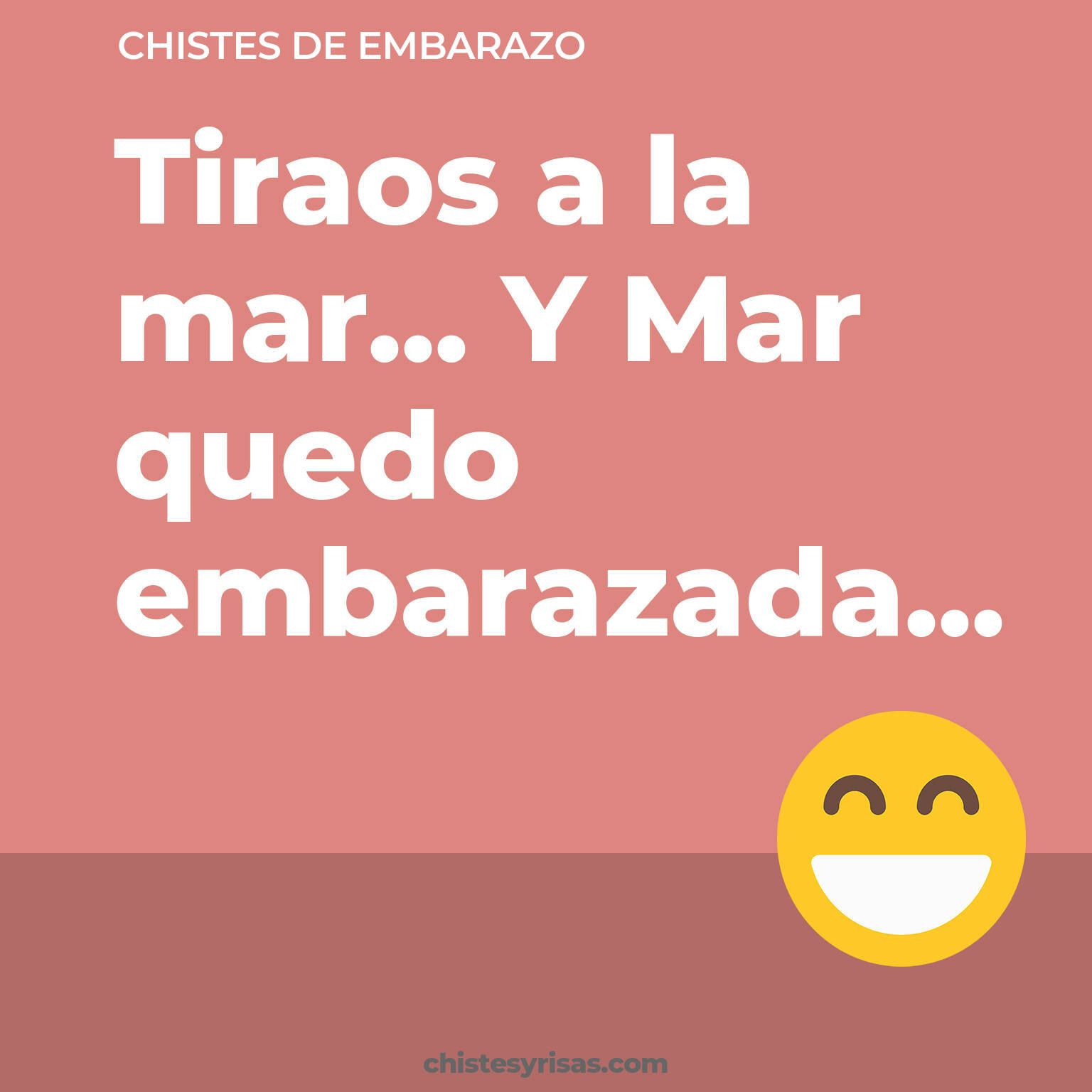 chistes de Embarazo cortos