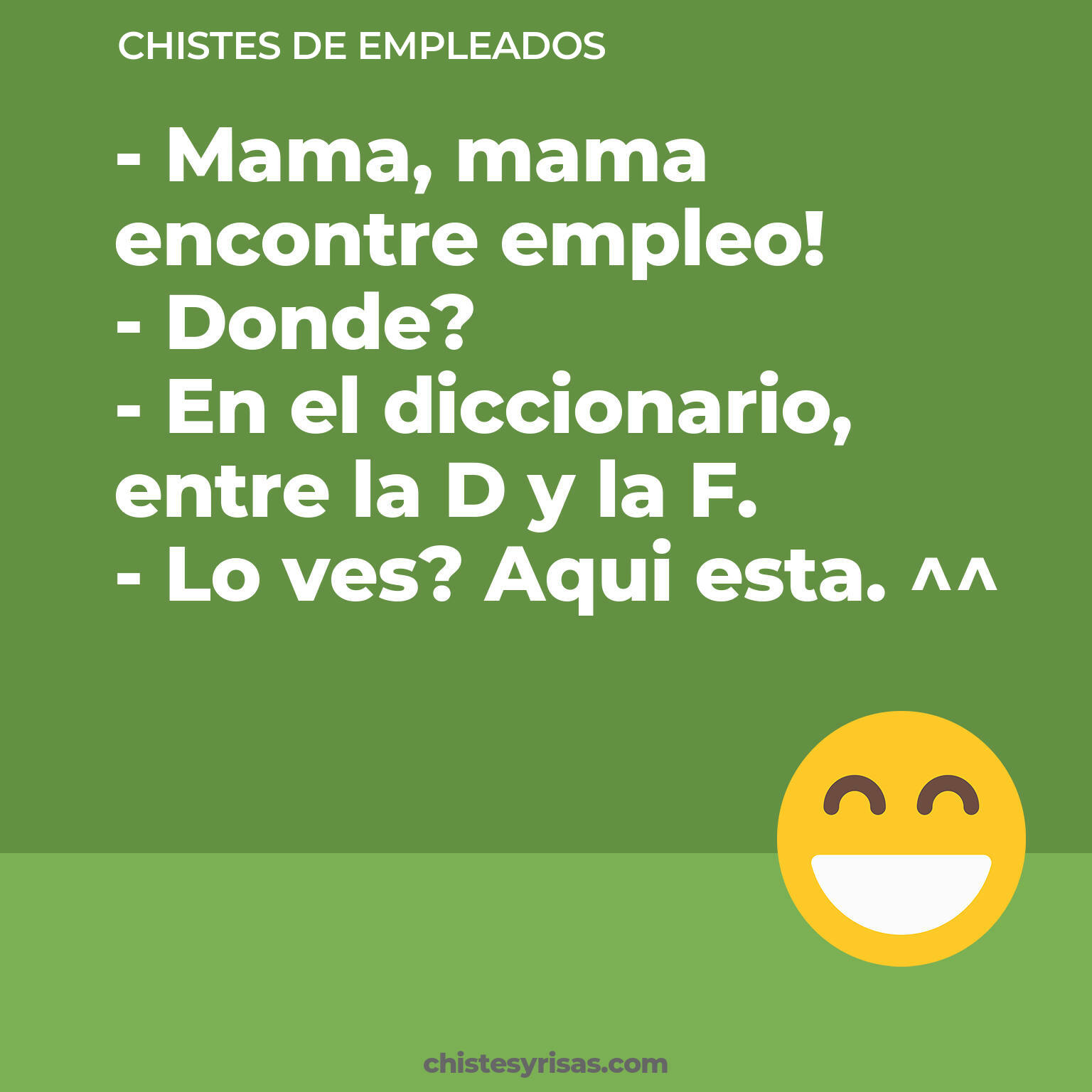 chistes de Empleados buenos