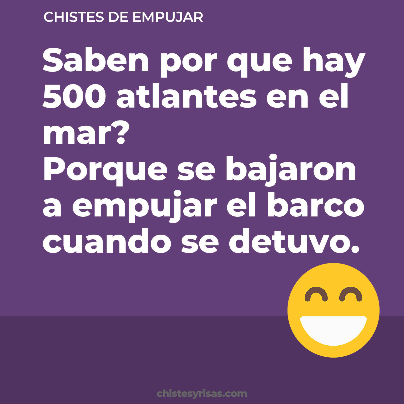 chistes de Empujar más graciosos