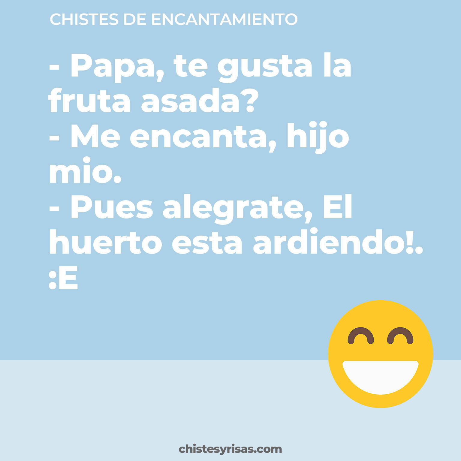 chistes de Encantamiento cortos