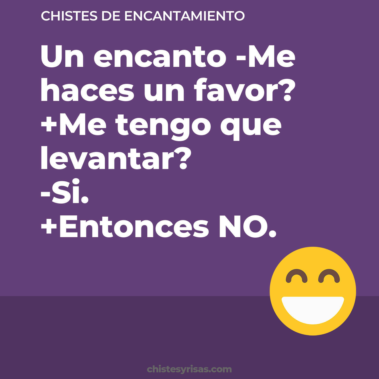 chistes de Encantamiento más graciosos