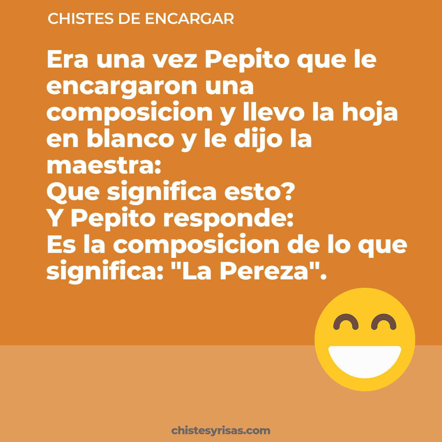chistes de Encargar buenos foto para reir