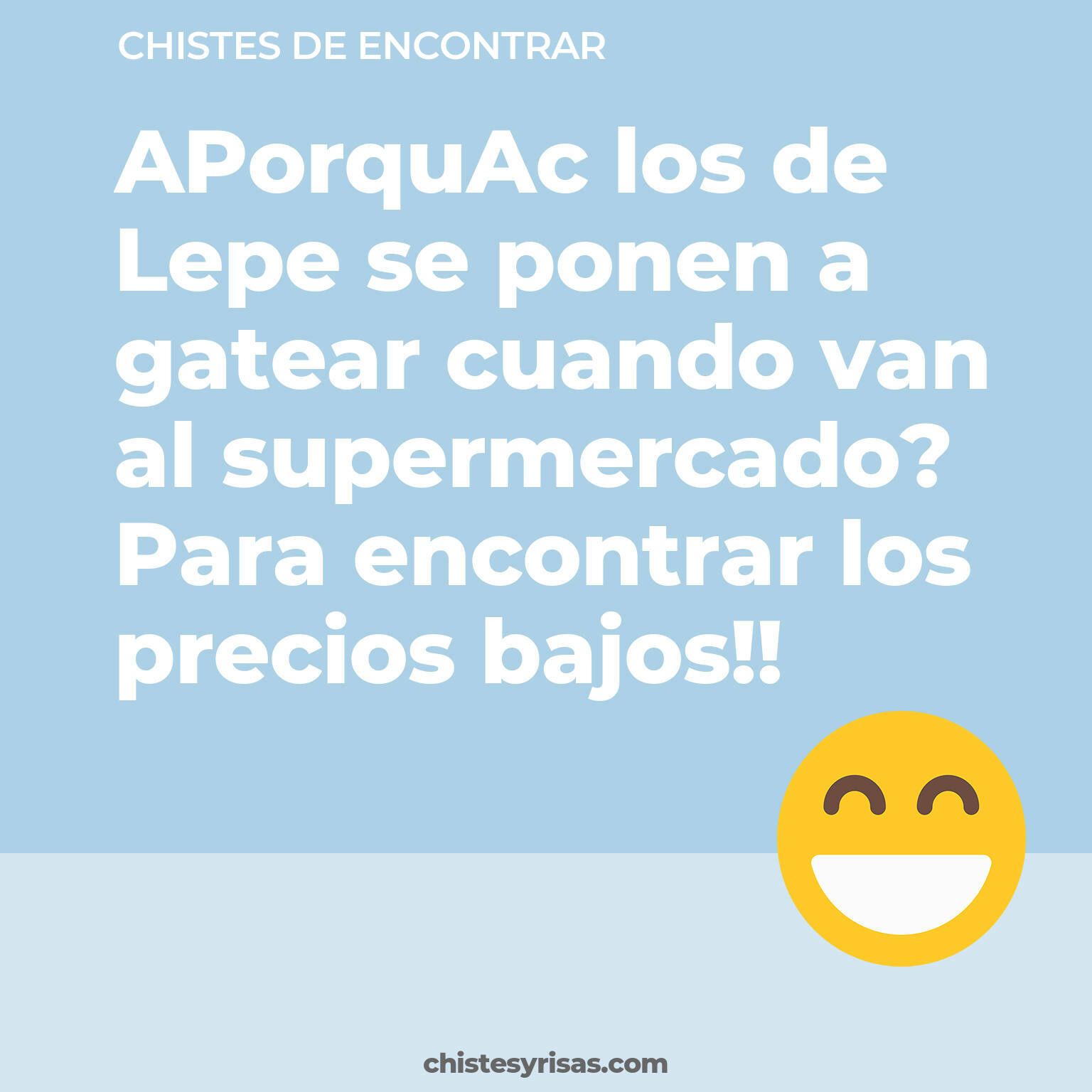 chistes de Encontrar cortos