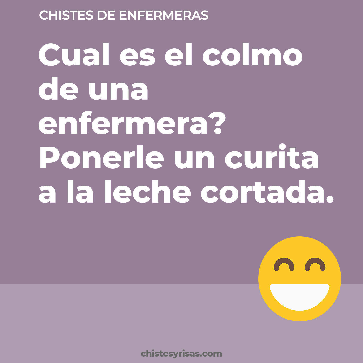 chistes de Enfermeras cortos