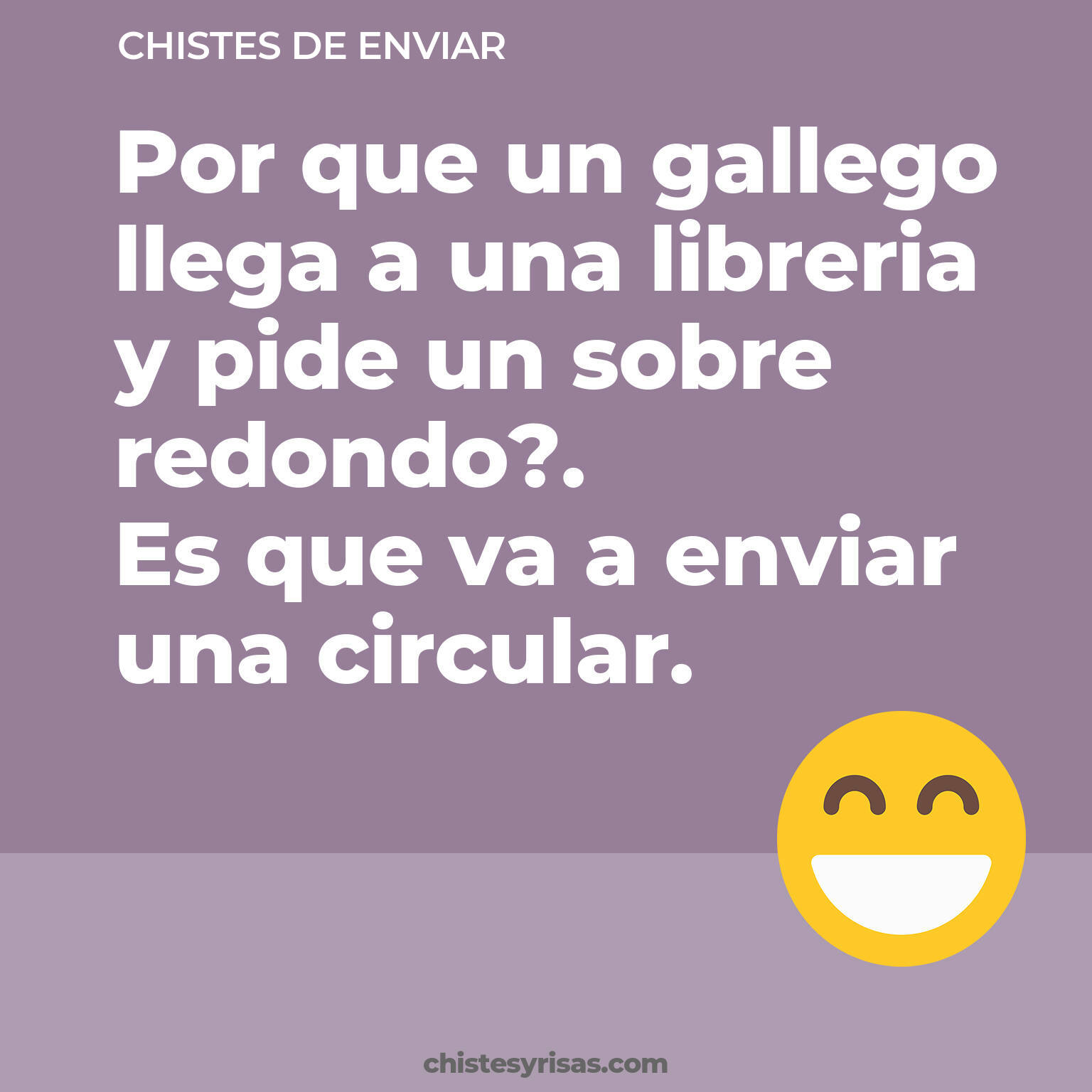 chistes de Enviar cortos