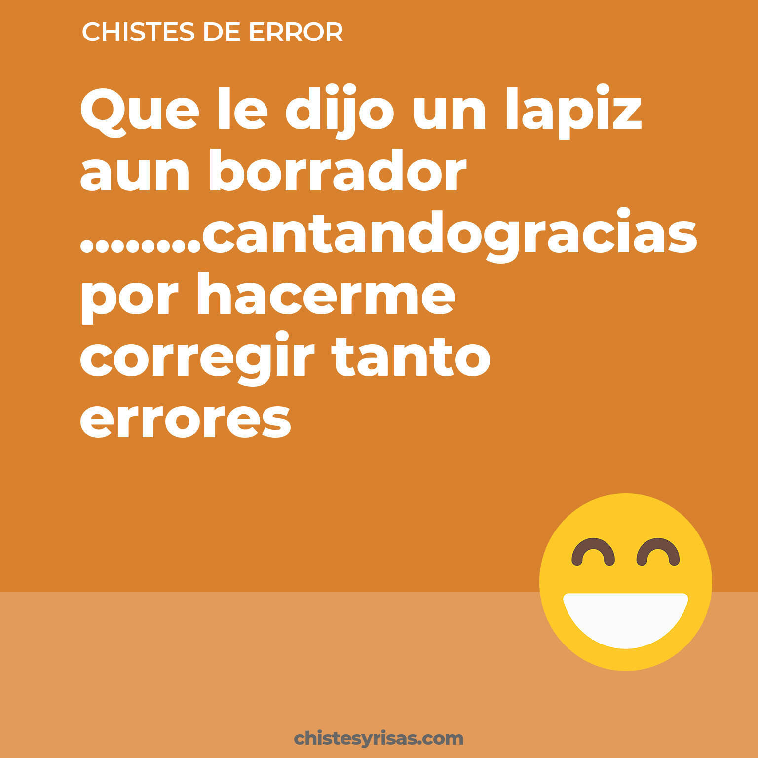 chistes de Error más graciosos