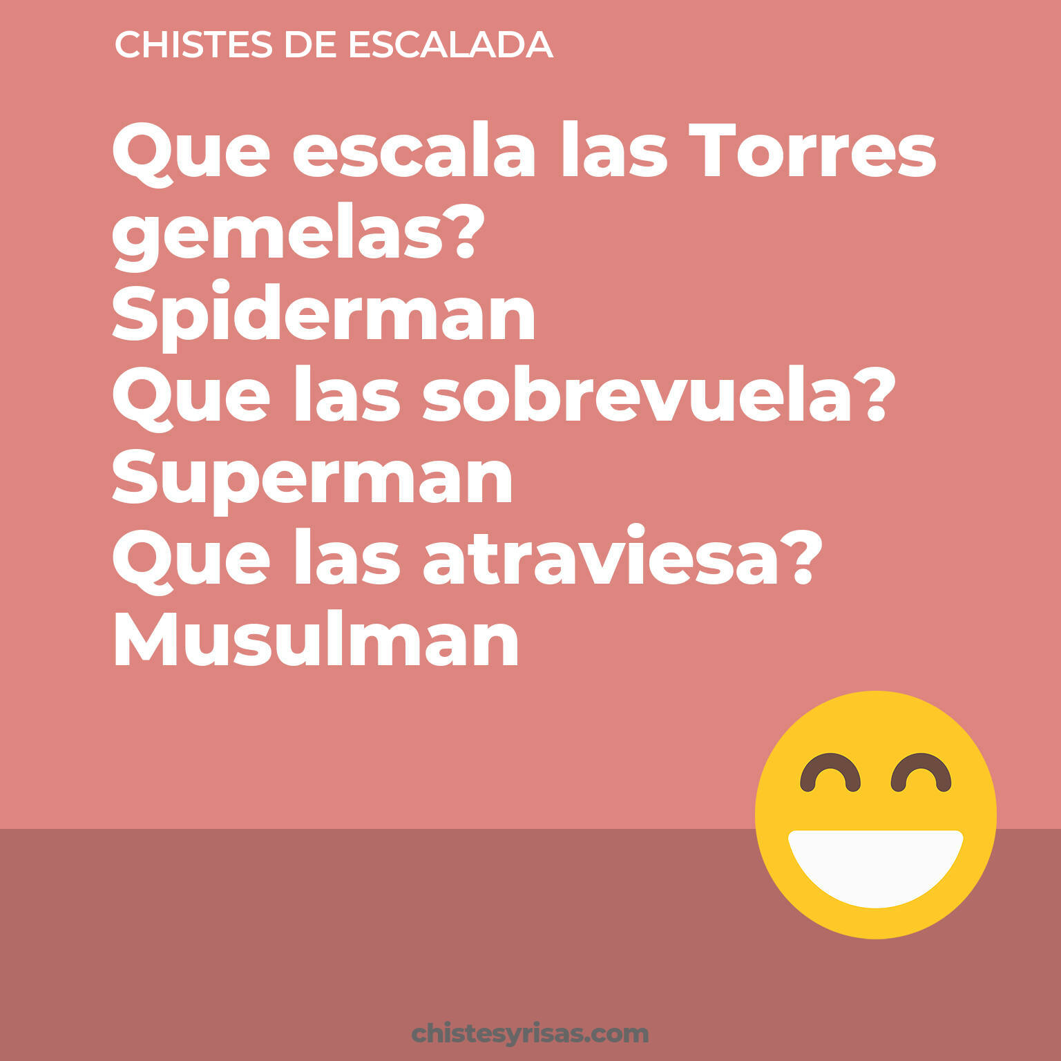 chistes de Escalada buenos