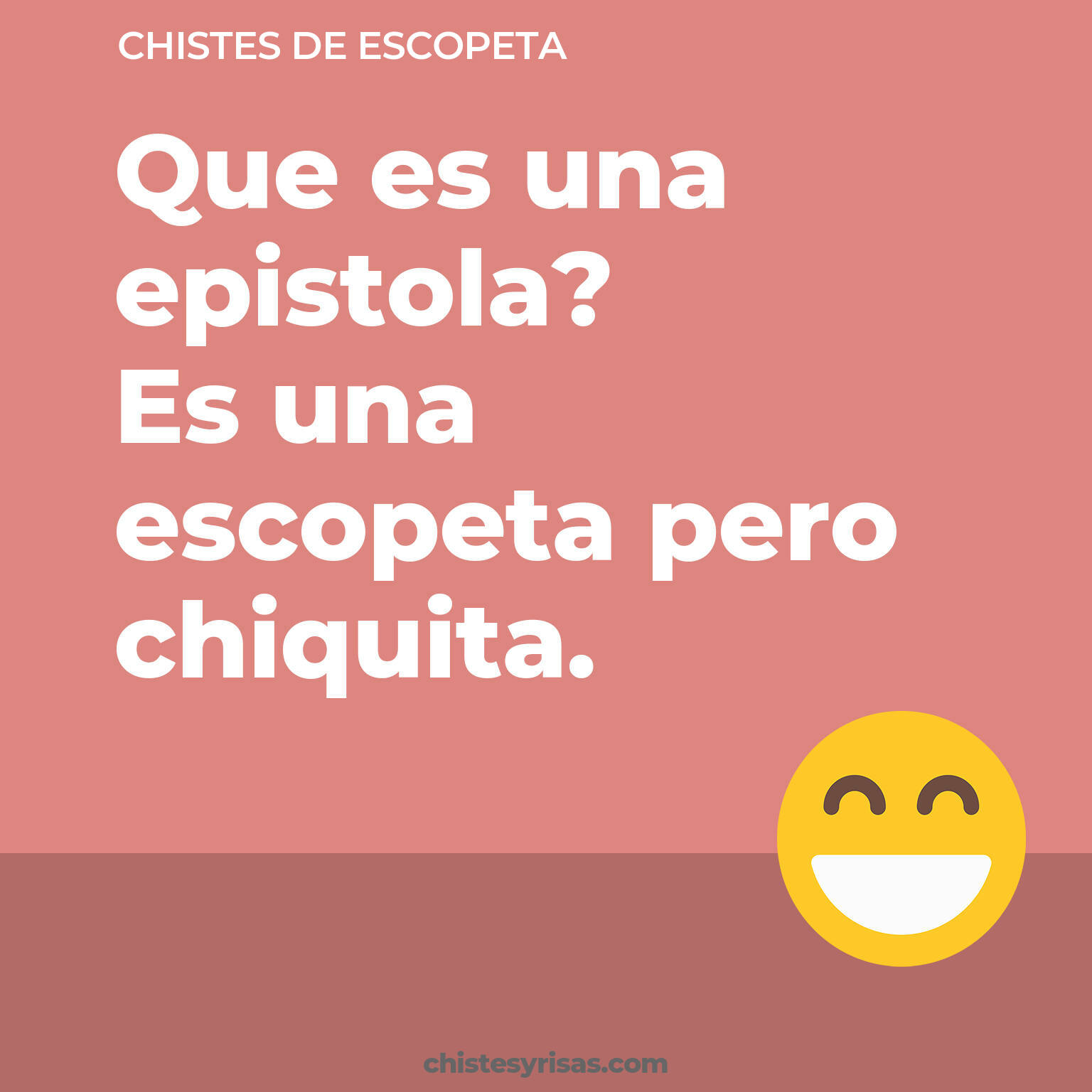 chistes de Escopeta cortos