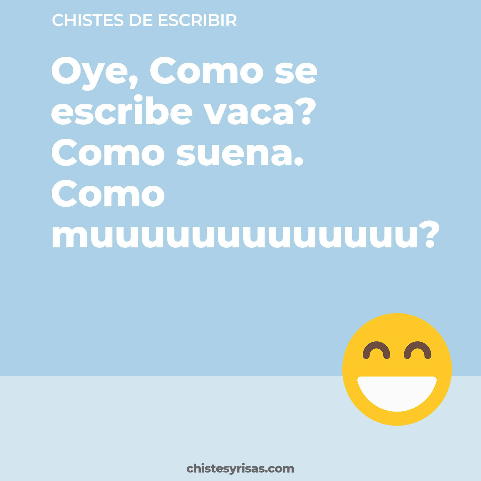 chistes de Escribir más graciosos