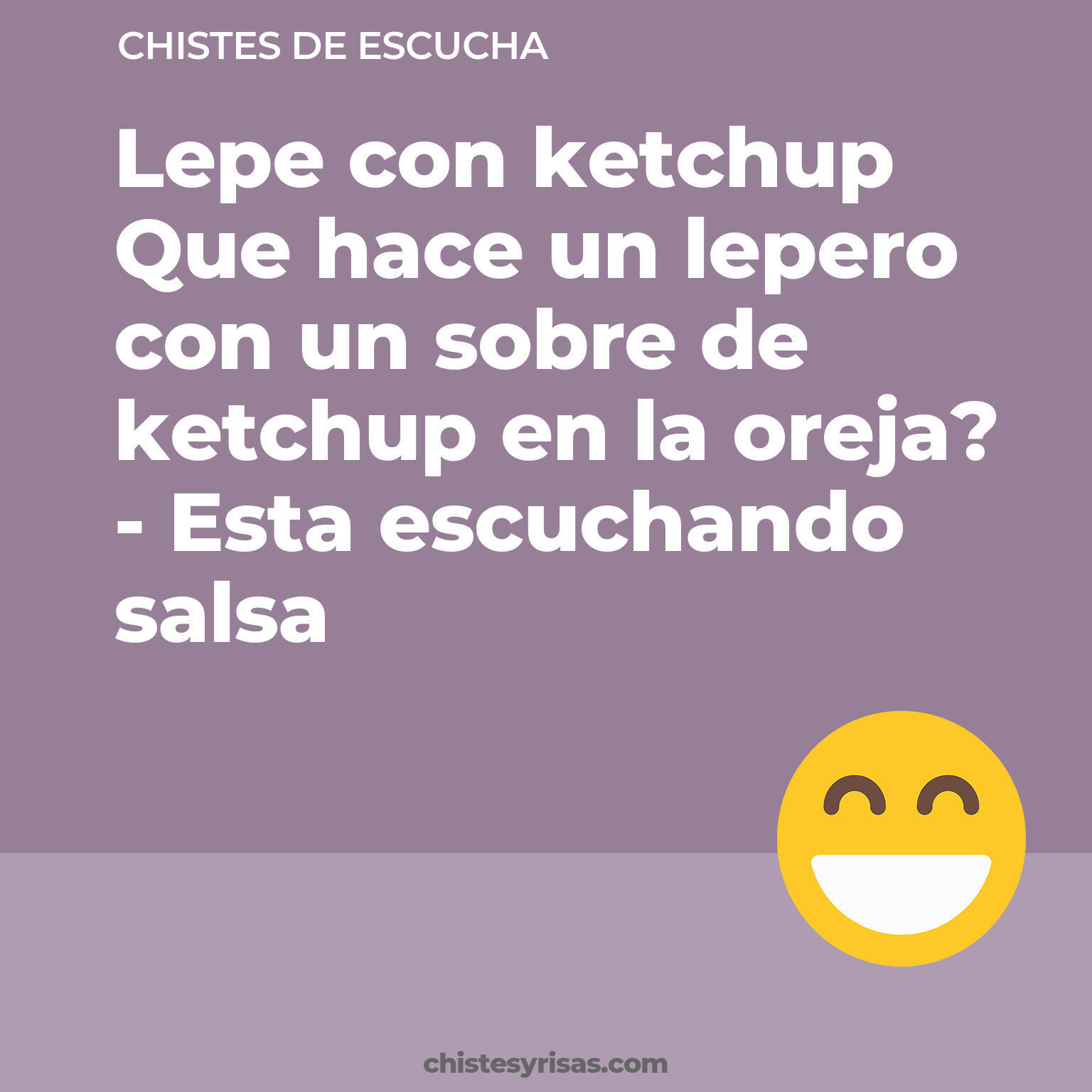 chistes de Escucha cortos