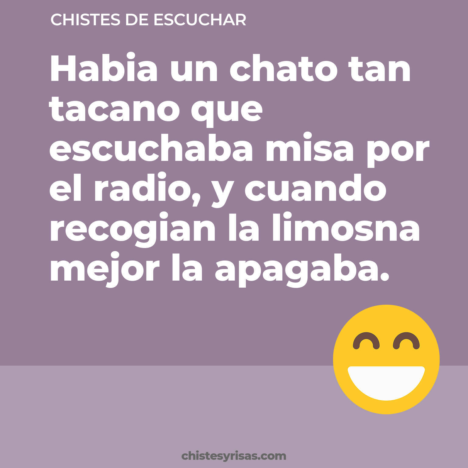 chistes de Escuchar buenos