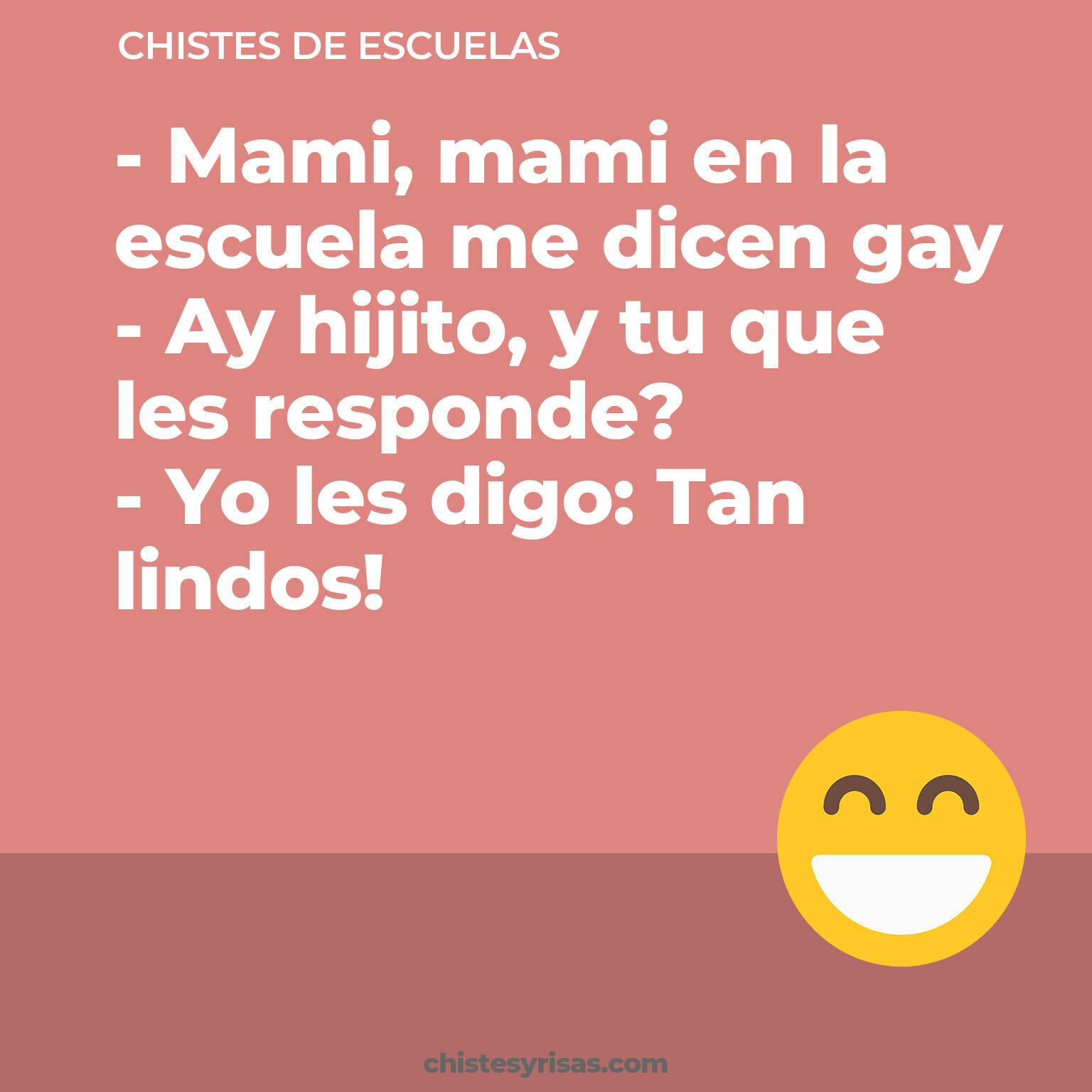 chistes de Escuelas buenos foto para reir