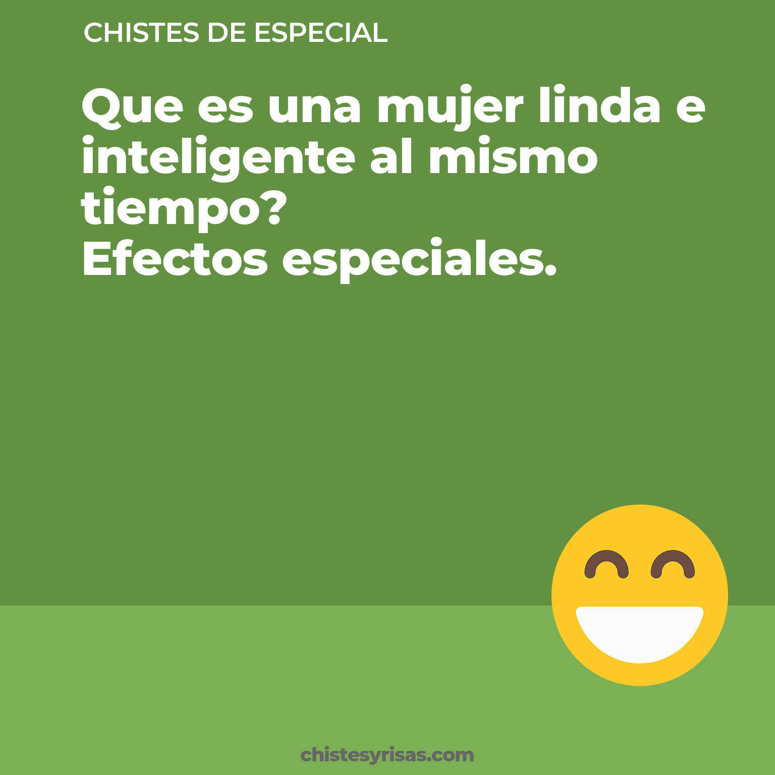 chistes de Especial cortos