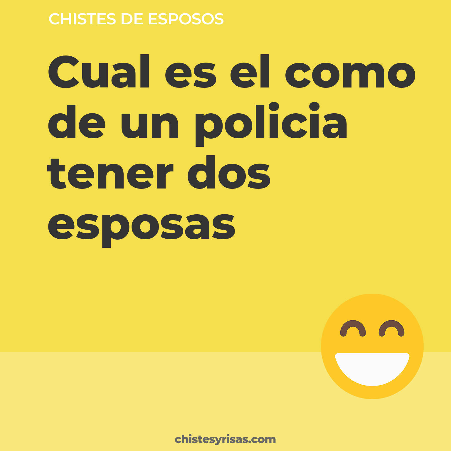 chistes de Esposos buenos