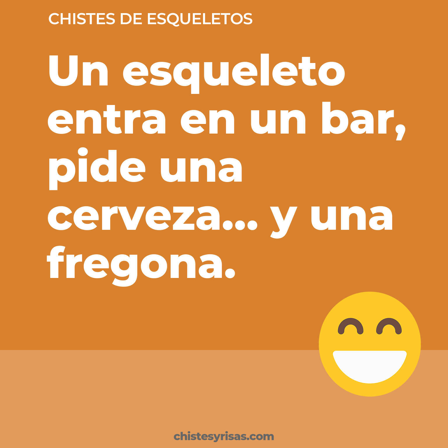 chistes de Esqueletos más graciosos