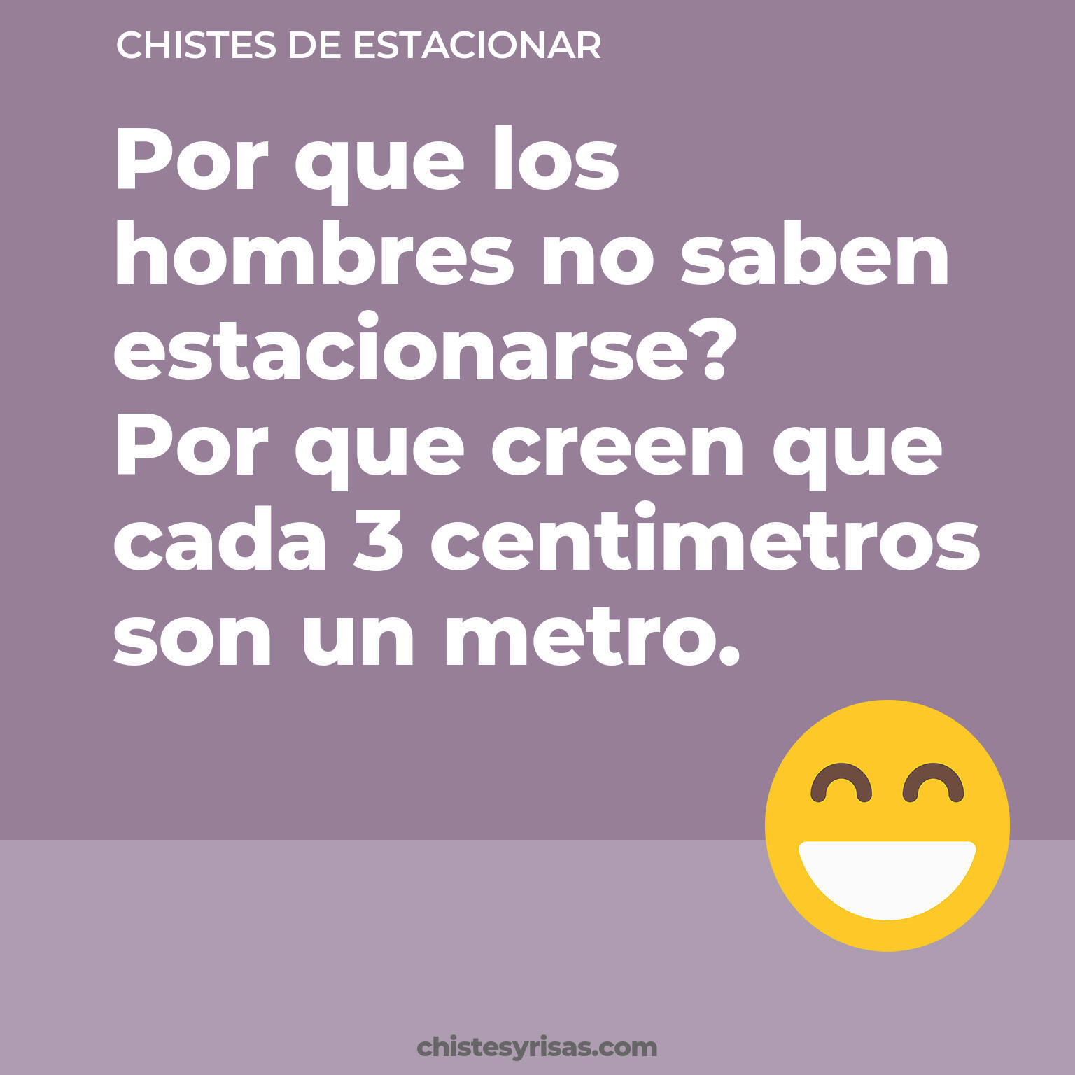 chistes de Estacionar más graciosos