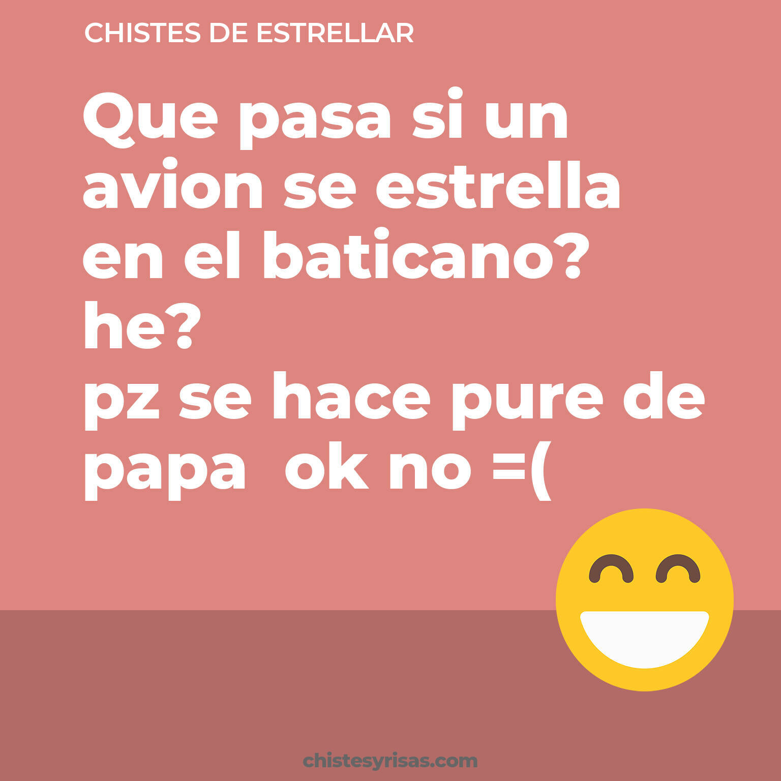 chistes de Estrellar buenos