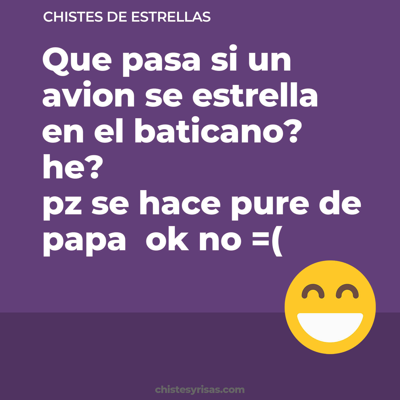 chistes de Estrellas buenos foto para reir