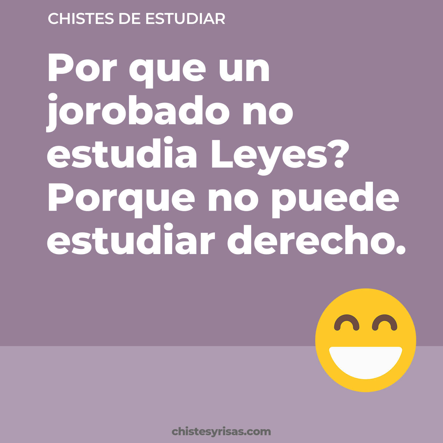 chistes de Estudiar cortos