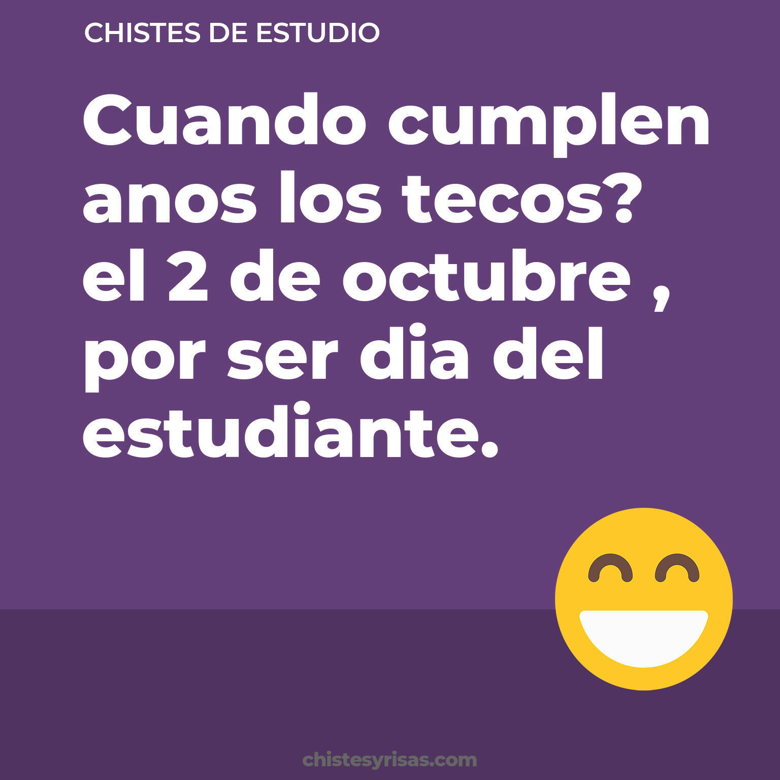 chistes de Estudio más graciosos