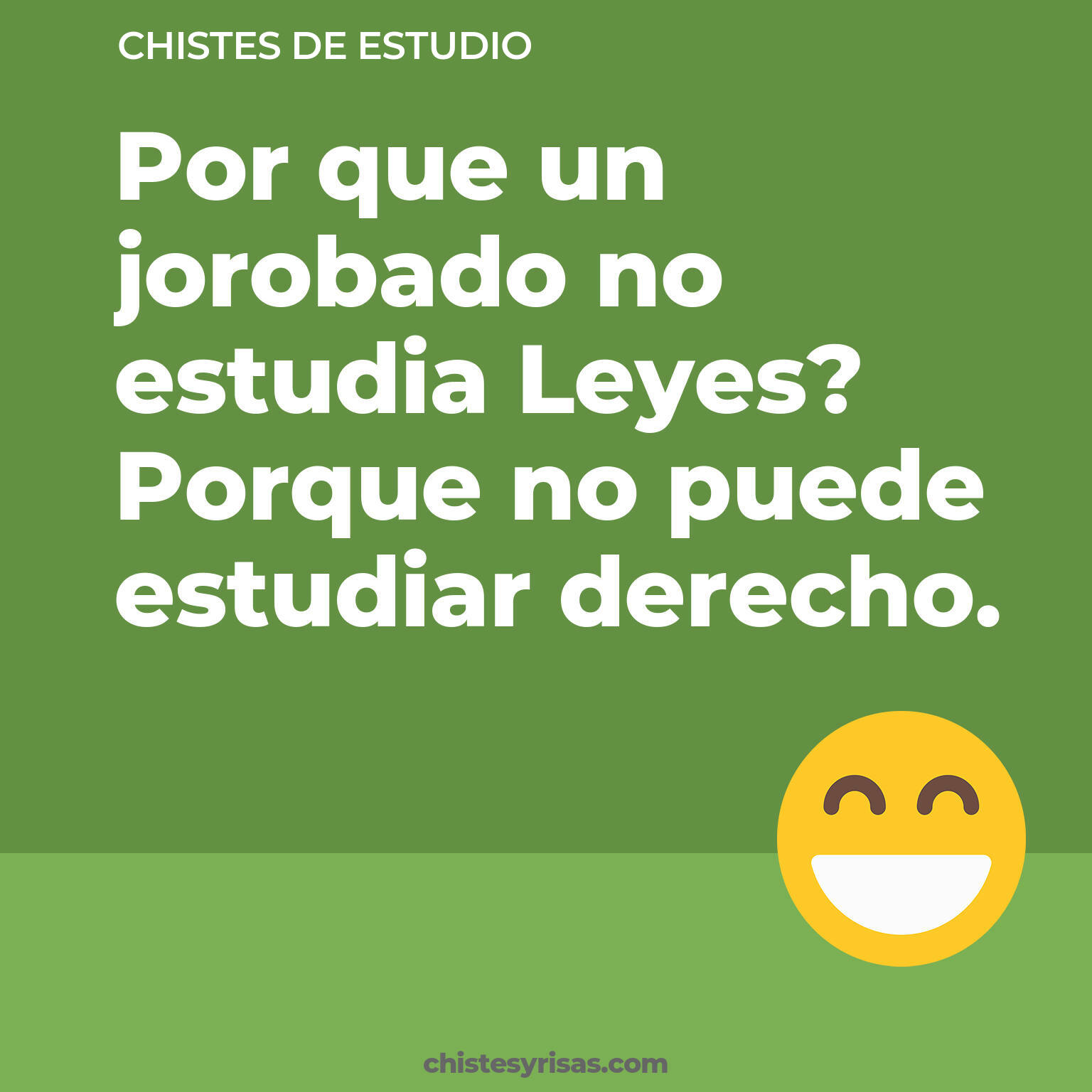 chistes de Estudio cortos