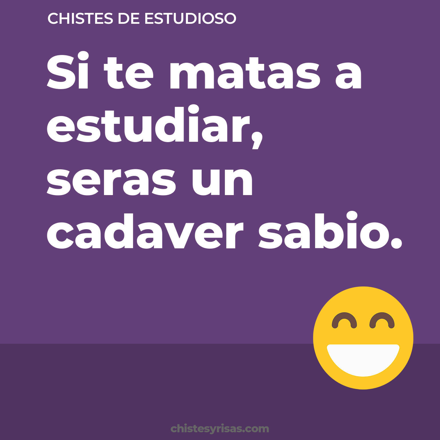 chistes de Estudioso buenos foto para reir