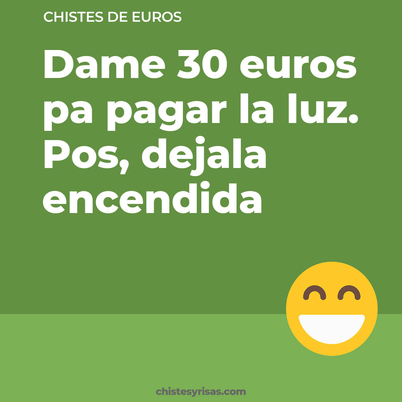 chistes de Euros cortos