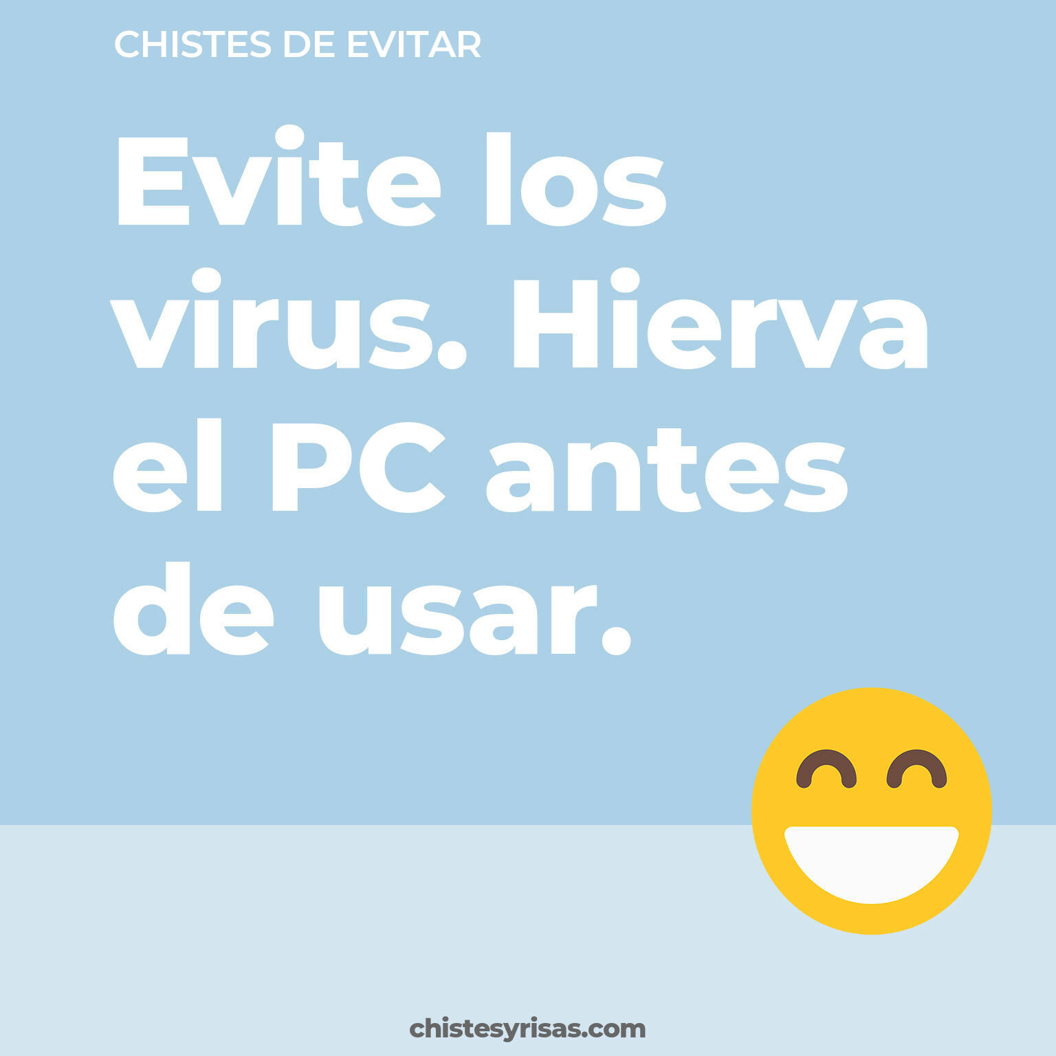 chistes de Evitar cortos