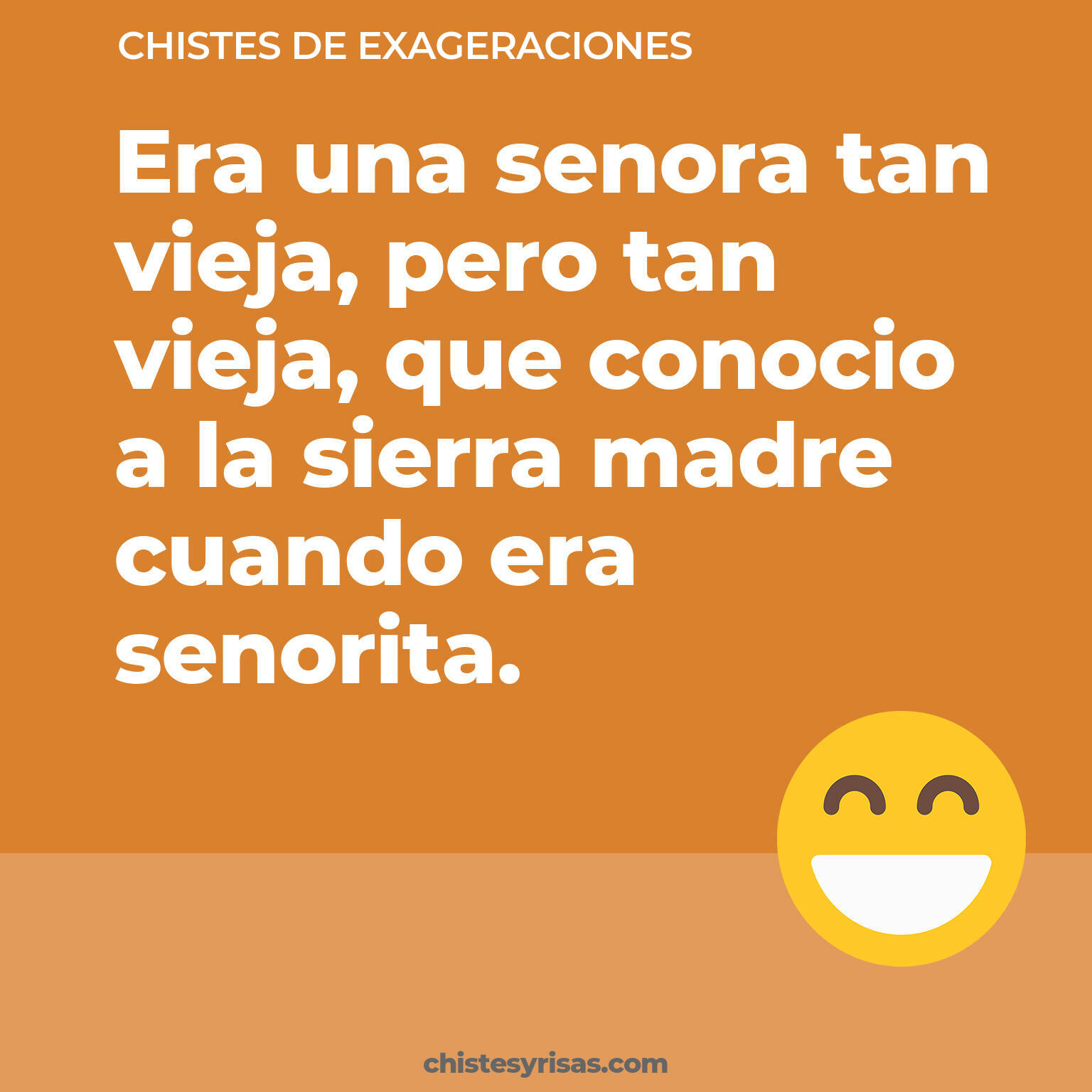 chistes de Exageraciones cortos