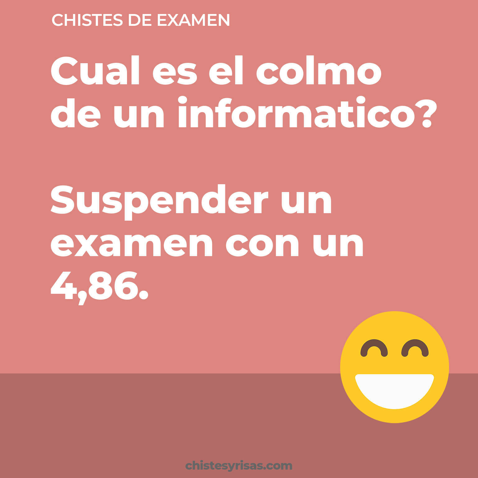 chistes de Examen buenos