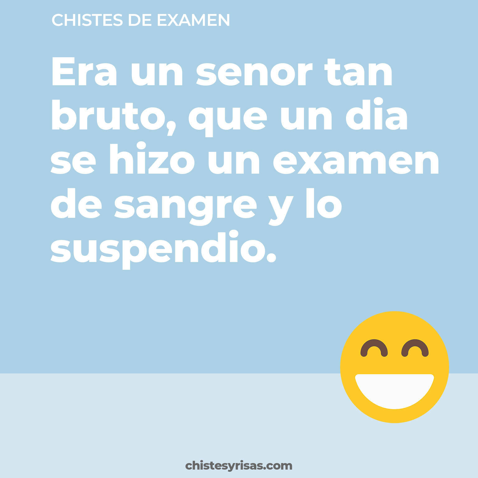 chistes de Examen cortos